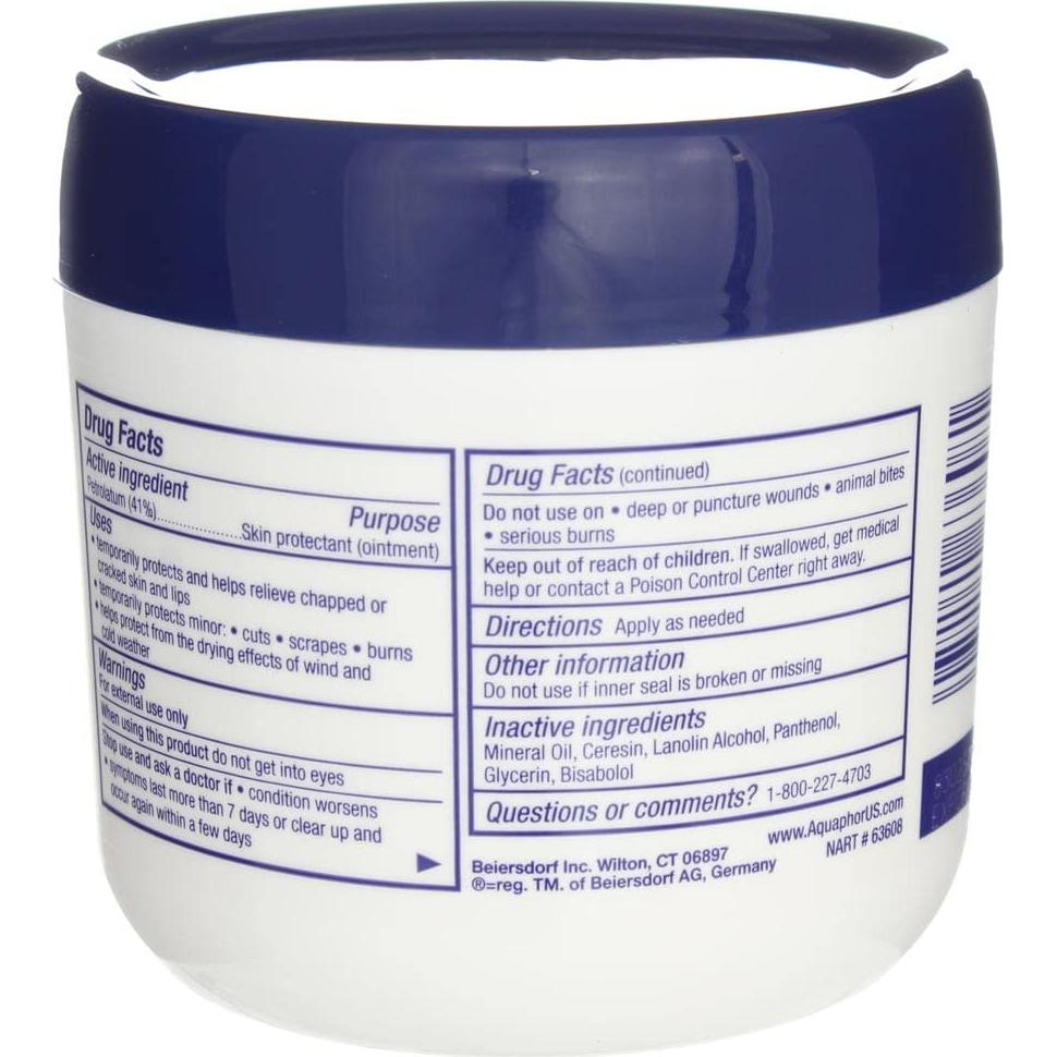 Ungüento Curativo para Bebés Aquaphor - 5 Paquetes de 396 g