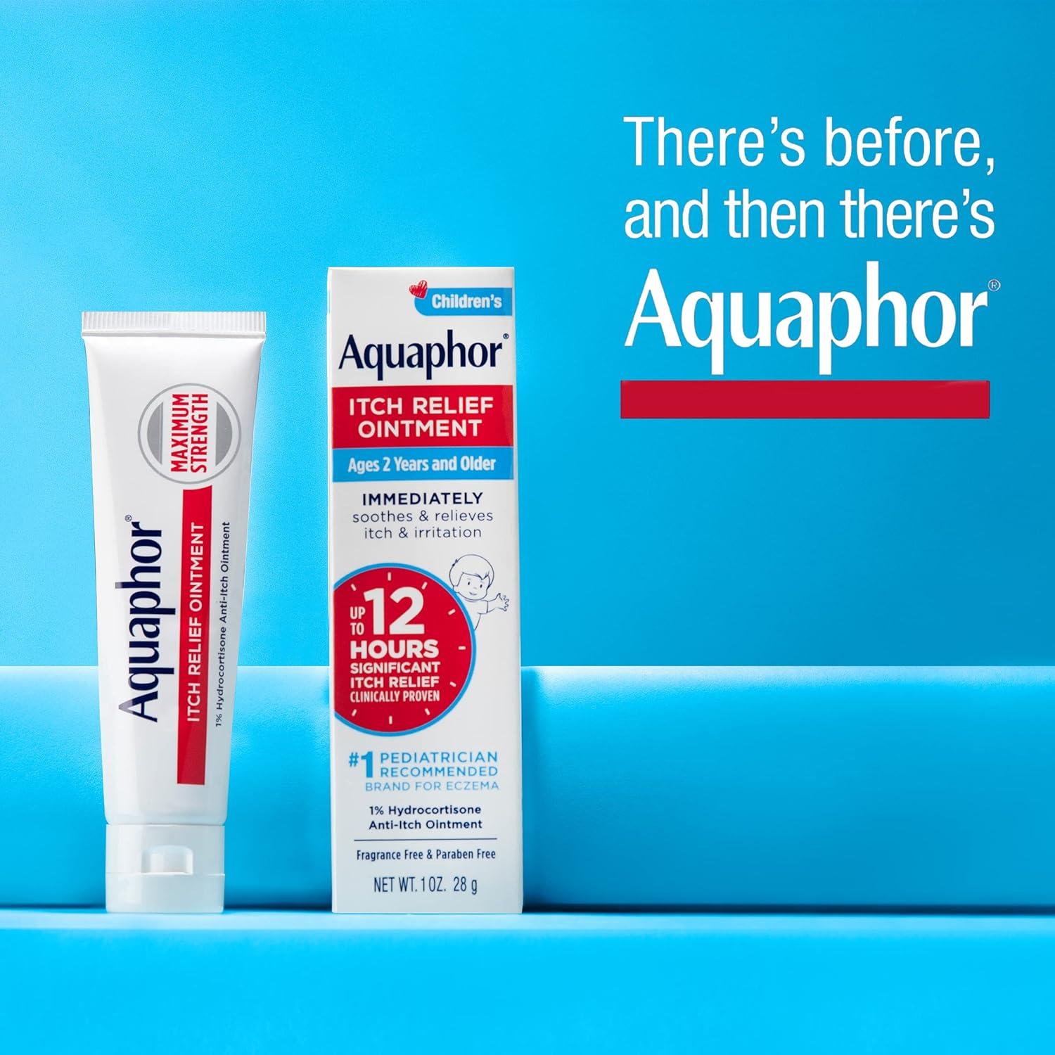 Ungüento Anti Picazón Aquaphor Niños 1% Hidrocortisona 2 Tubos 28.35 g