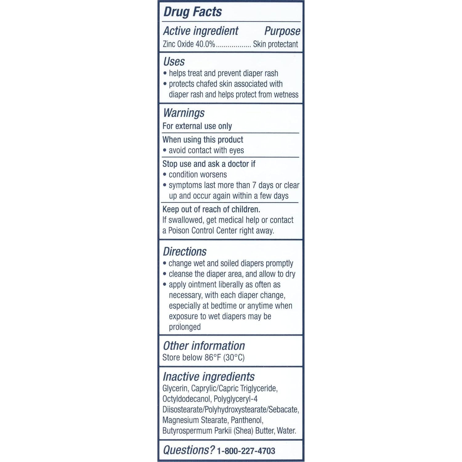 Pasta para Erupciones de Pañal Aquaphor Baby 99 g - Alivio Rápido