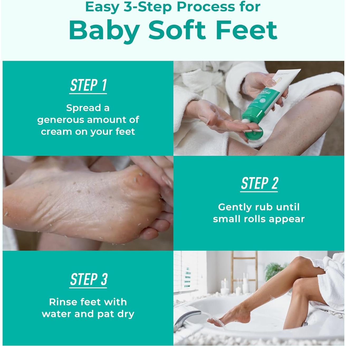 Crema para Pies Richenna EZ - Exfoliante y Hidratante 100ml