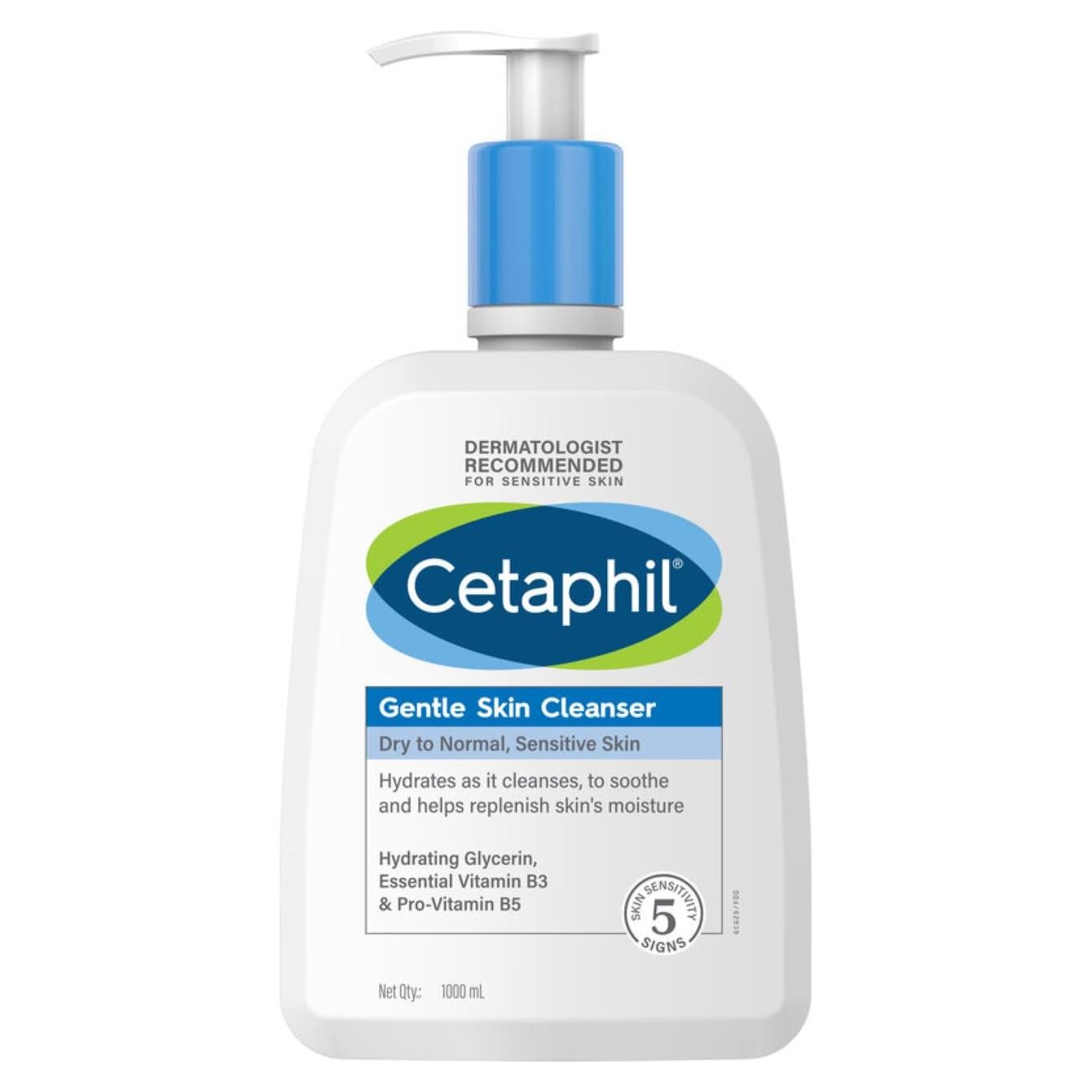 Cetaphil Limpiador Suave para Piel 1000 ml