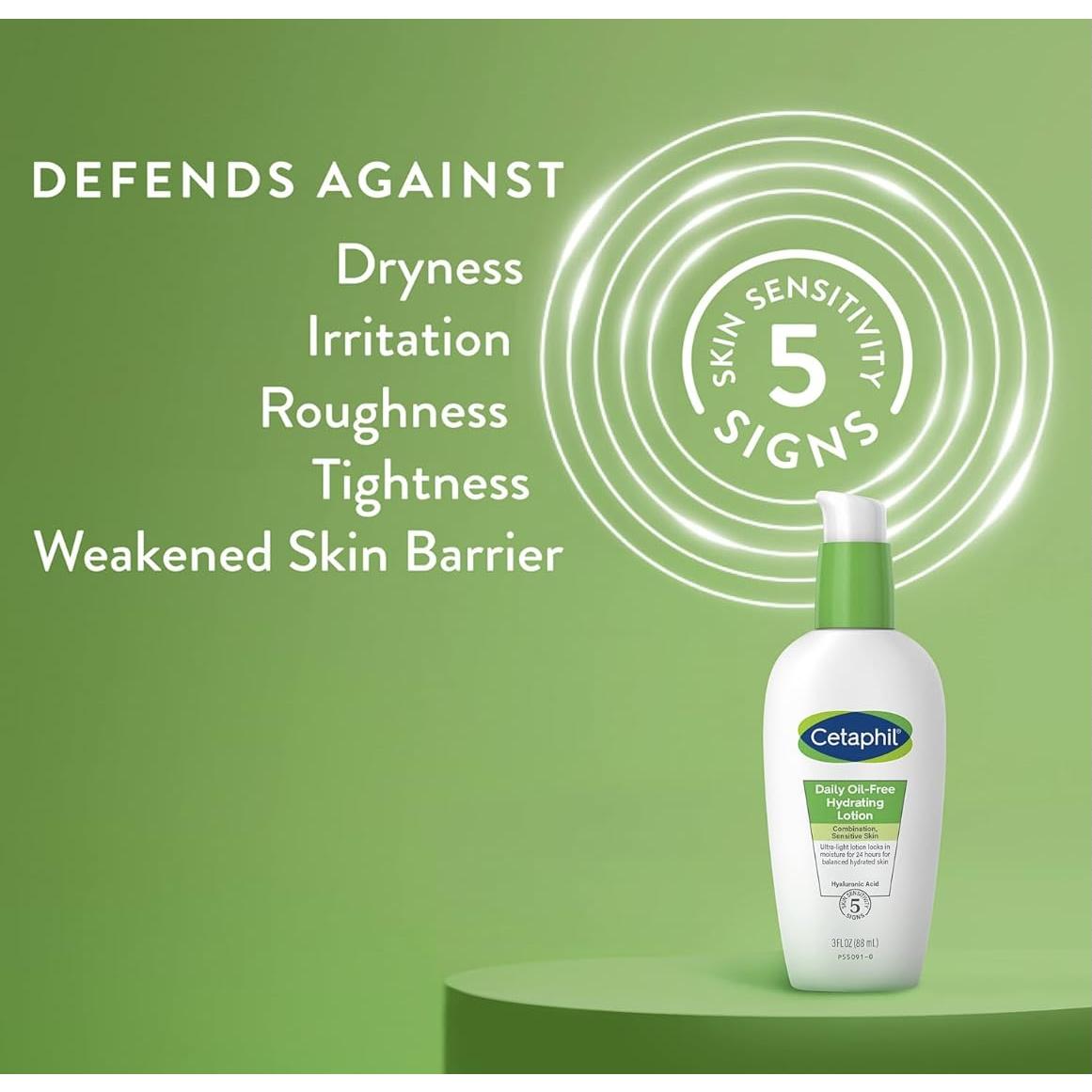 Paquete Cetaphil: Limpiador Facial 567g y Loción Hidratante 85g