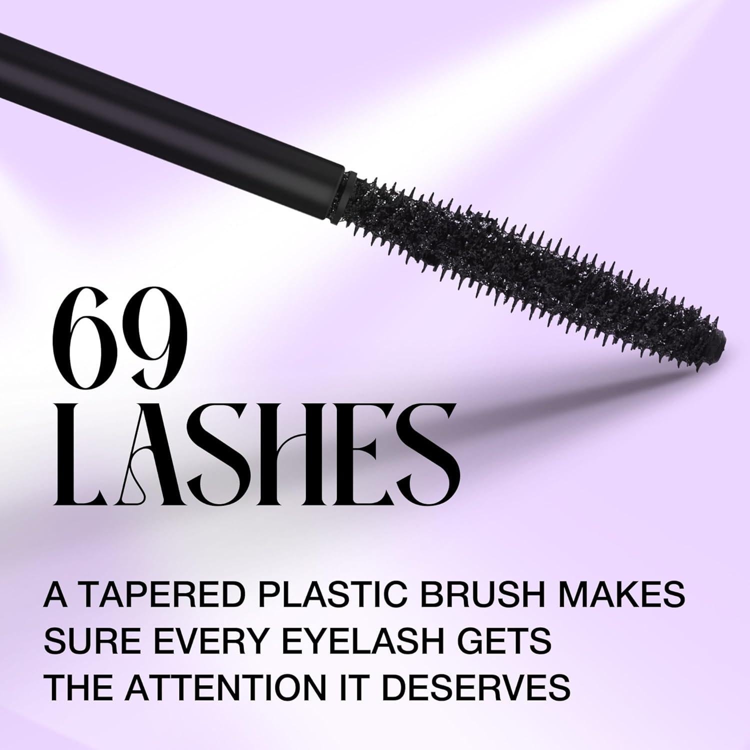 Máscara Alargadora 69 Pestañas Ancorotti 10 ml - Fórmula Suave