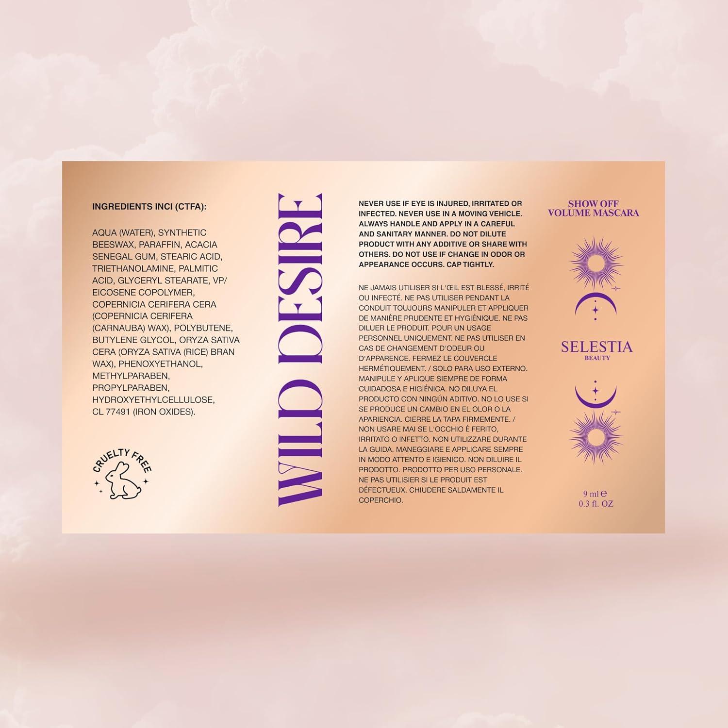 Máscara Voluminizadora Deseo Salvaje 10 ml - Efecto Dramático