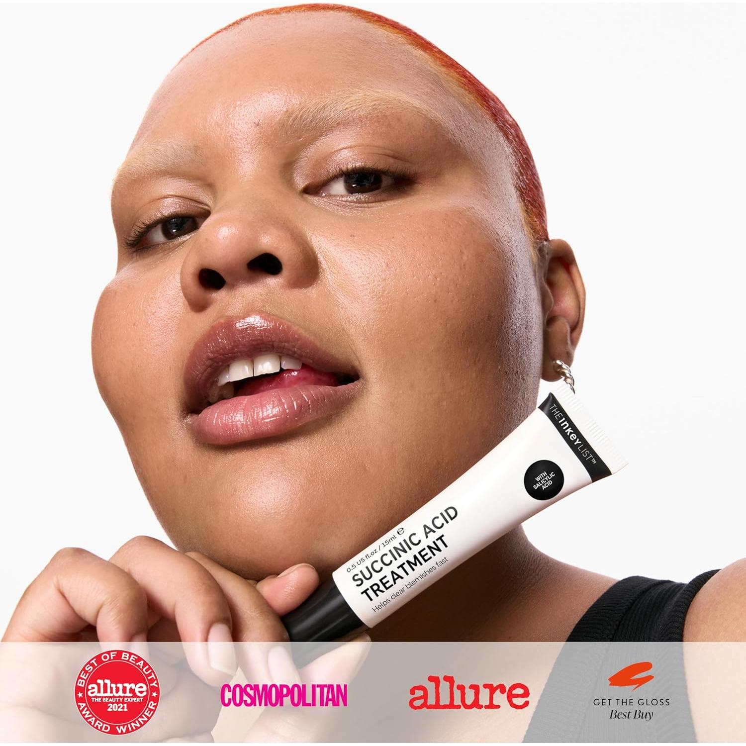 Tratamiento de Ácido Sucínico The INKEY List 15ml - Acné