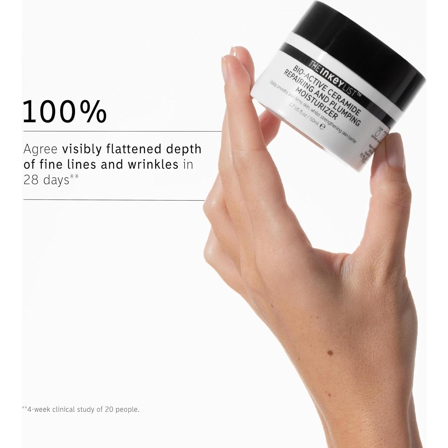 Crema Hidratante Reparadora La Lista INKEY 50ml Ceramidas