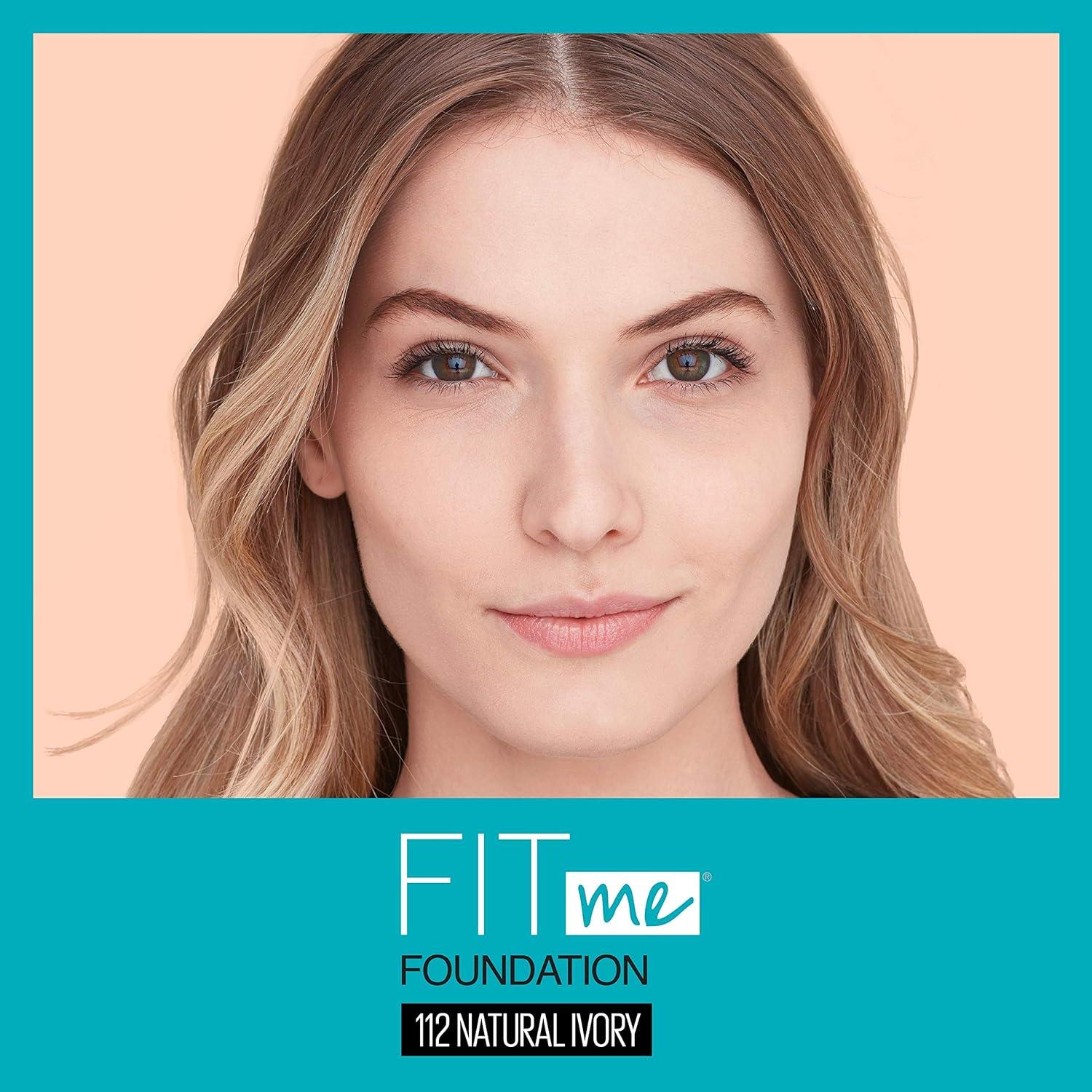 Paquete de Maquillaje Maybelline: Máscara Sky High y Base Fit Me