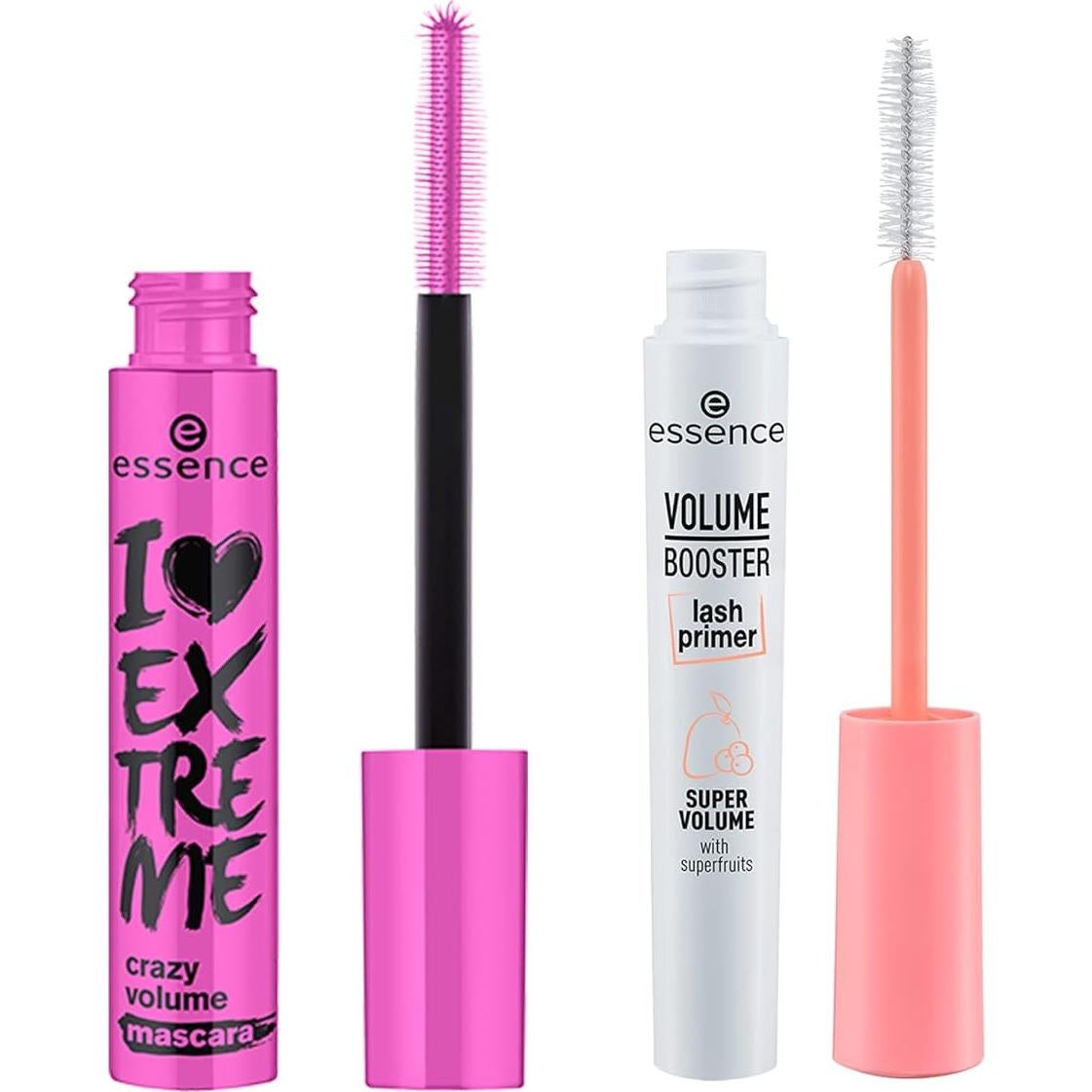 Paquete Máscara y Primer de Pestañas Essence Volumen Loco