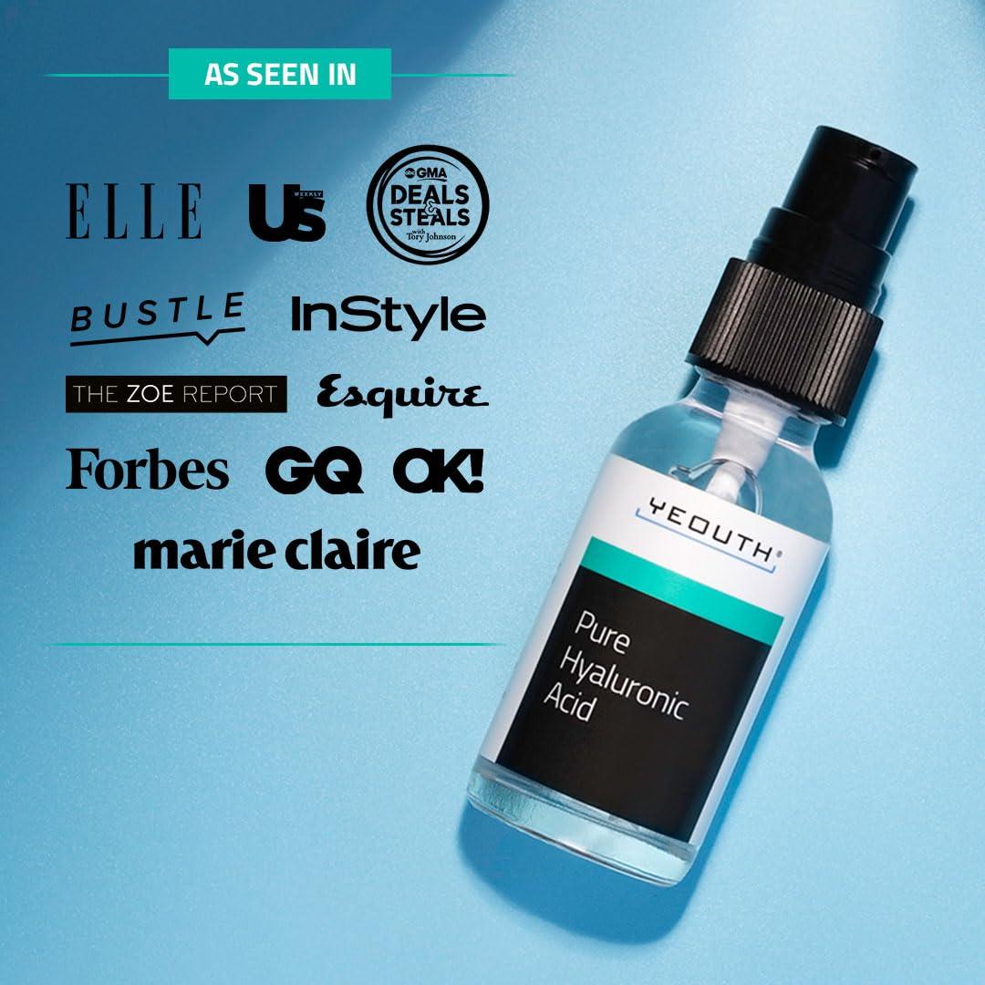 Suero Hidratante de Ácido Hialurónico YEOUTH 30ml Piel Seca