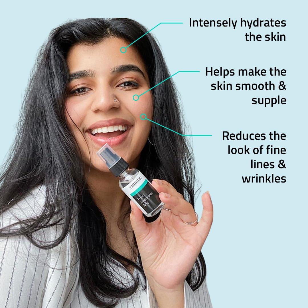 Suero Hidratante de Ácido Hialurónico YEOUTH 30ml Piel Seca