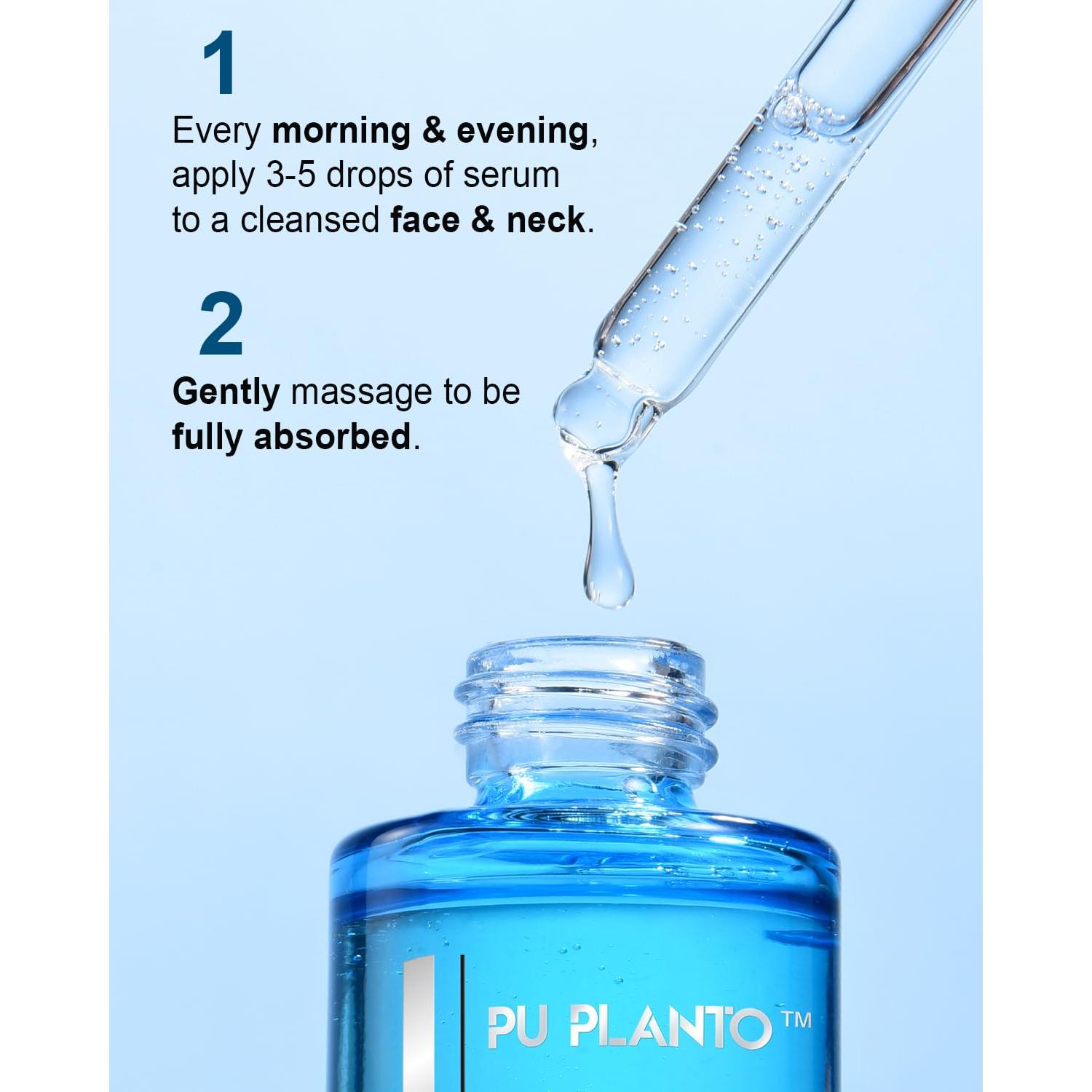 Suero Facial Ácido Hialurónico PU PLANTO B5 60ml Hidratante