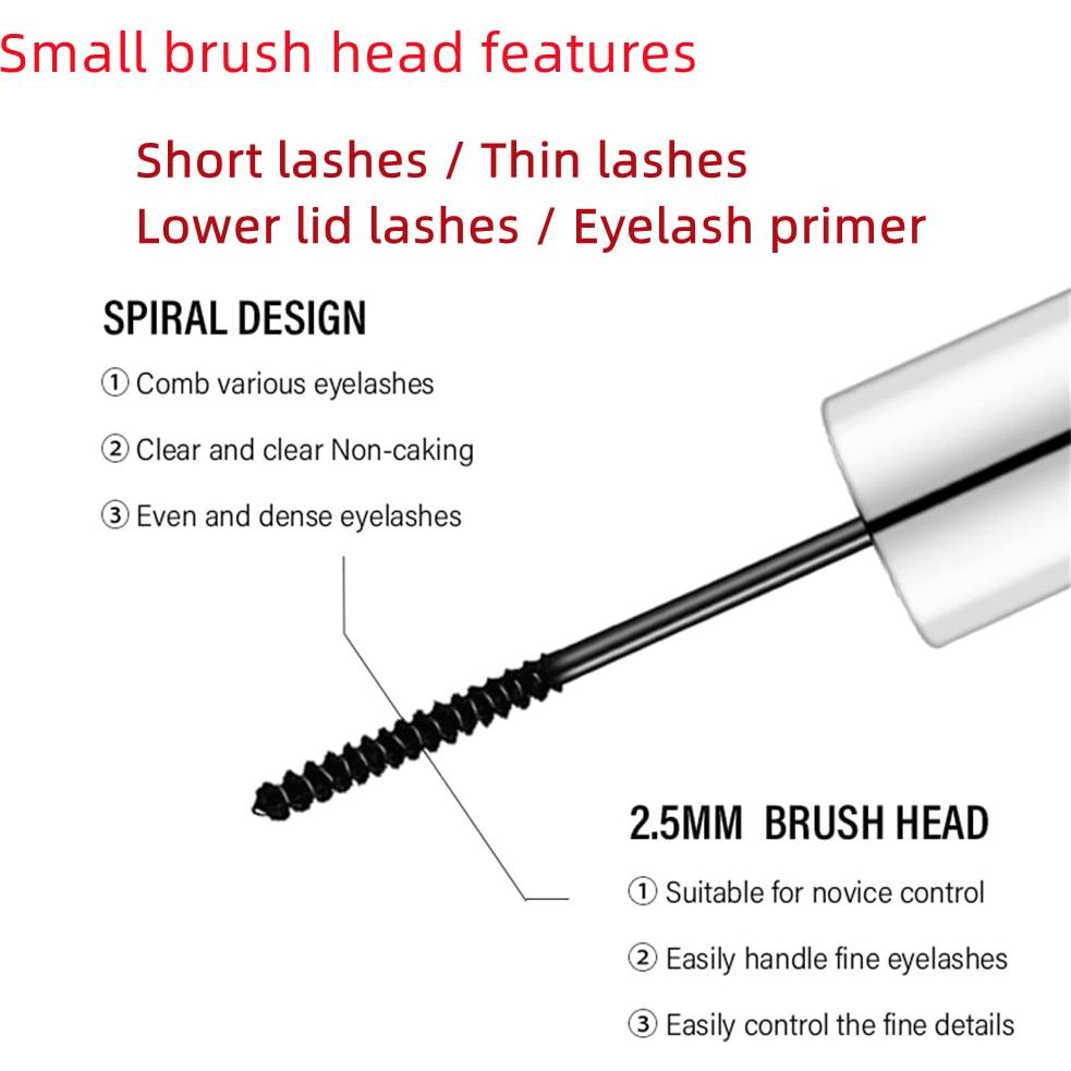 Máscara de Pestañas 2 en 1 QY - Volumen y Alargamiento