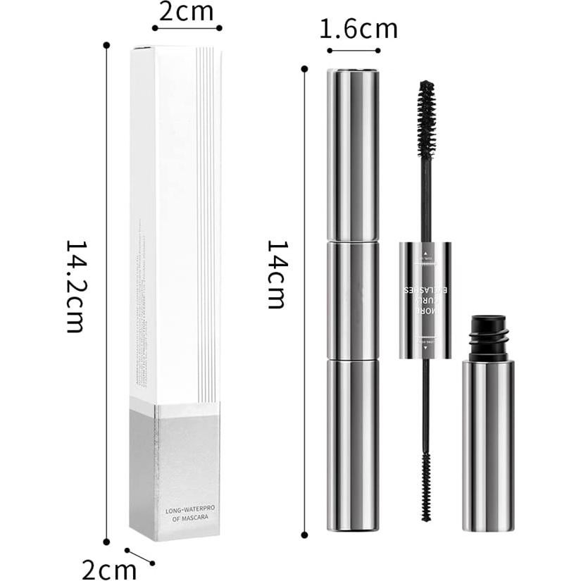 Máscara de Pestañas 2 en 1 QY - Volumen y Alargamiento