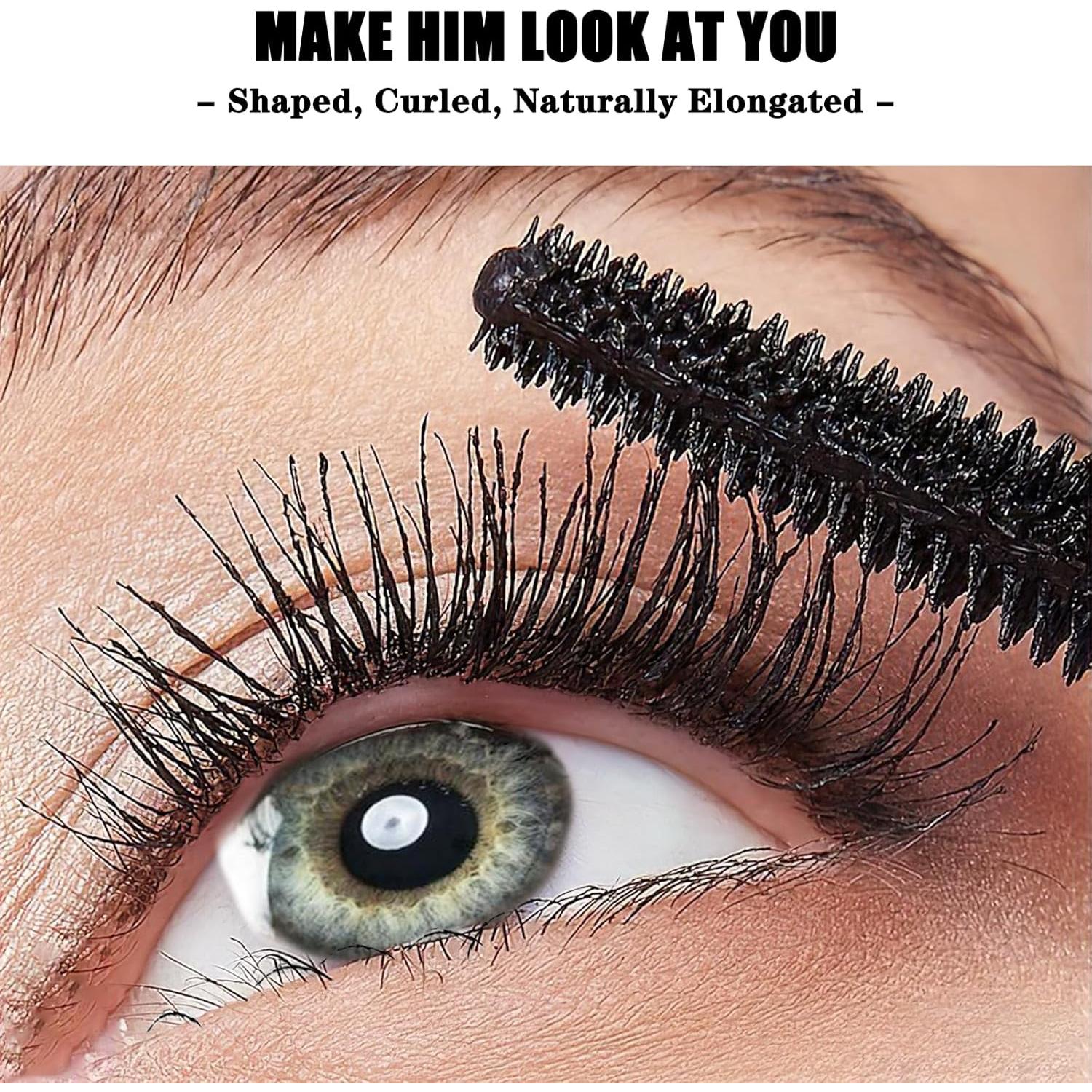 Máscara de Pestañas GJNL 4D Impermeable Volumen y Longitud