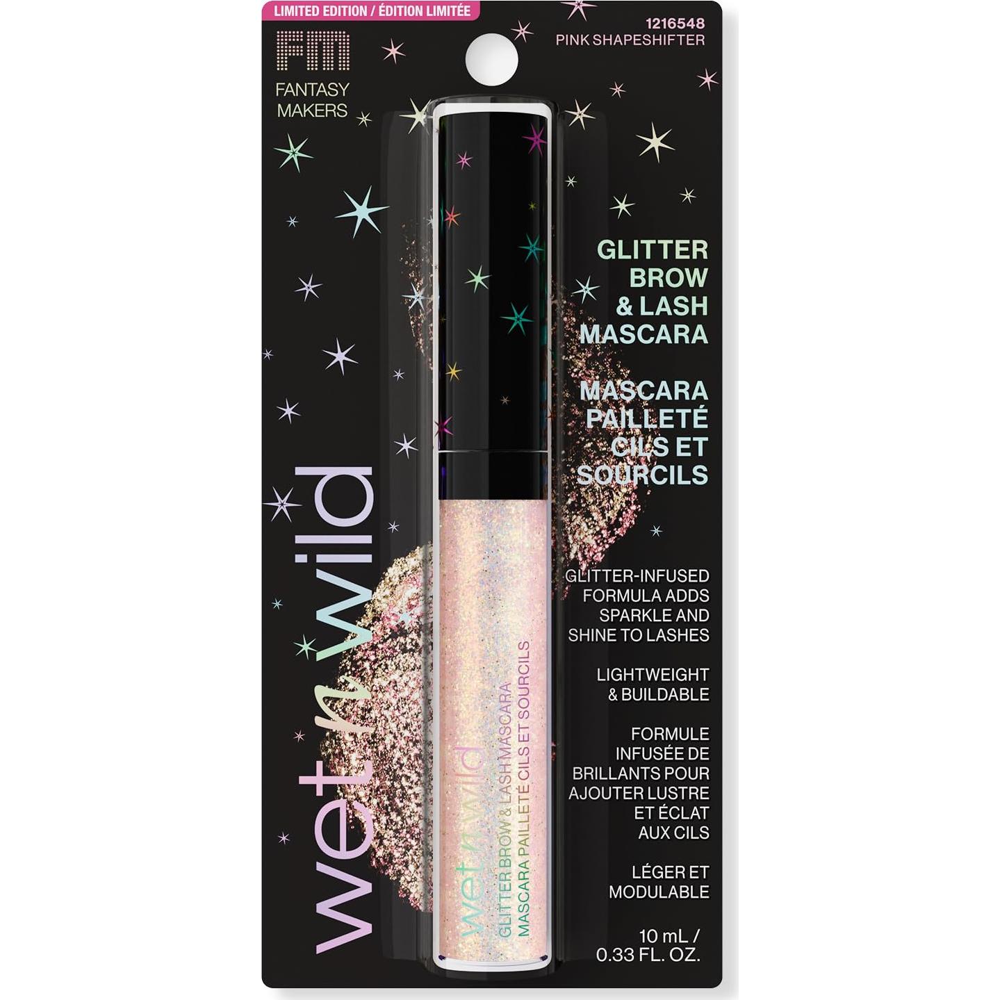 Máscara de Brillo para Cejas y Pestañas Wet n Wild - Rosa