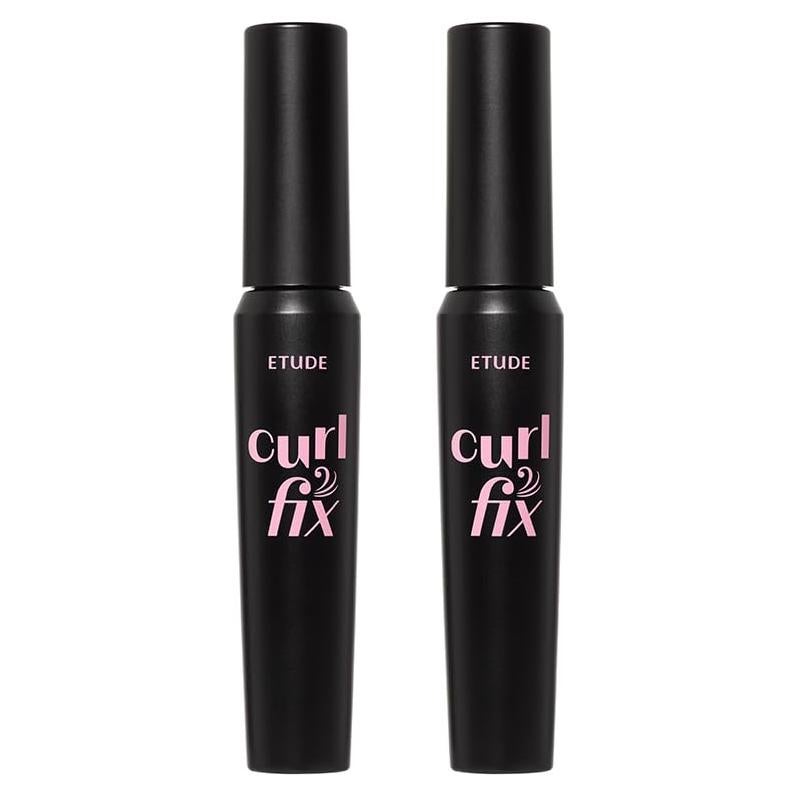ETUDE Curl Fix Mascara SET #4 Volumen 24H - Maquillaje Coreano
