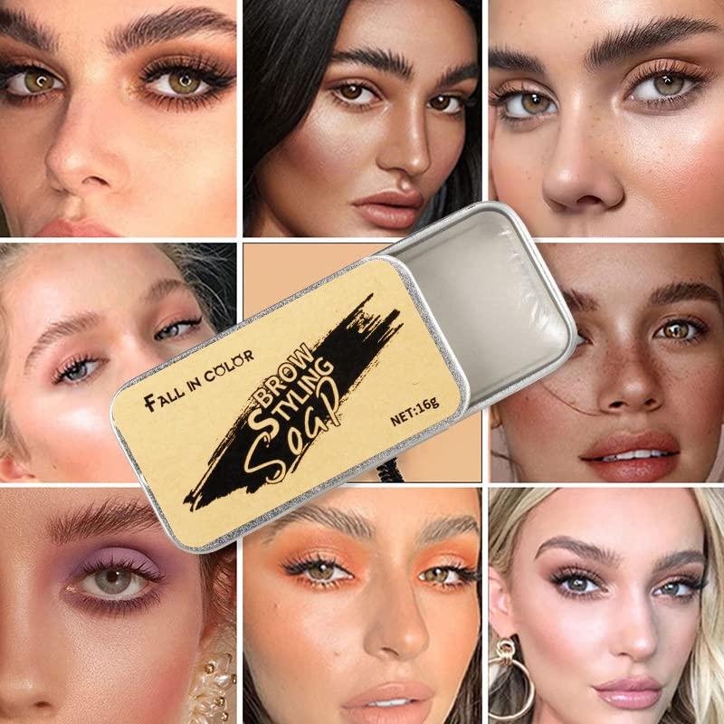 Kit de Maquillaje de Ojos Vibely 5 Piezas - Máscara, Delineador, Cejas