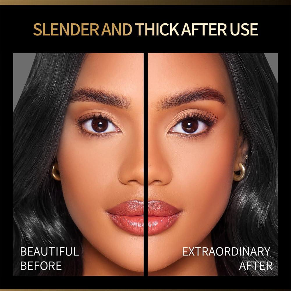 Máscara de Pestañas MZKV 4D Fibra de Seda Impermeable 32g