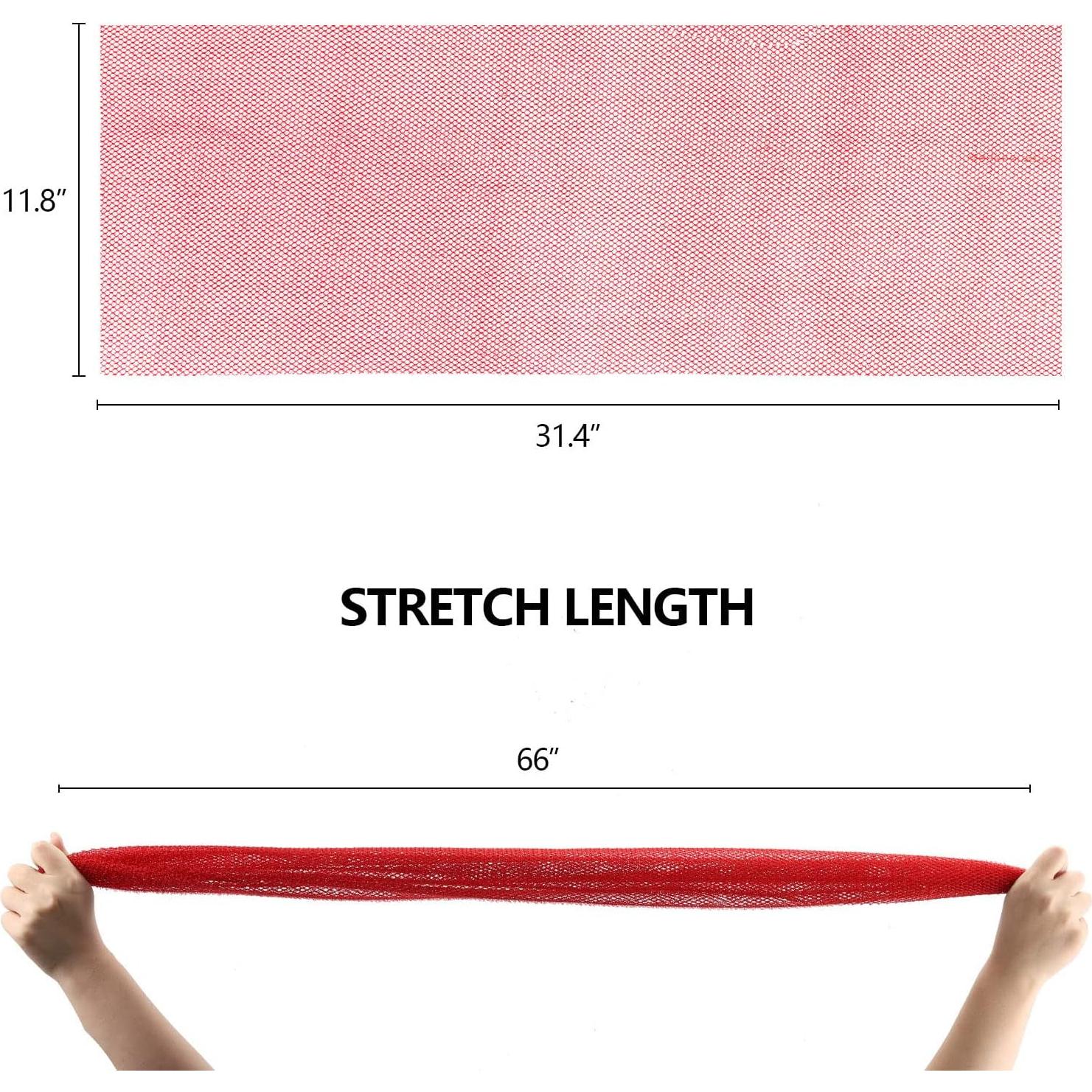 Esponja de Red Africana BTYMS - 6 Piezas Exfoliantes 30x80 cm