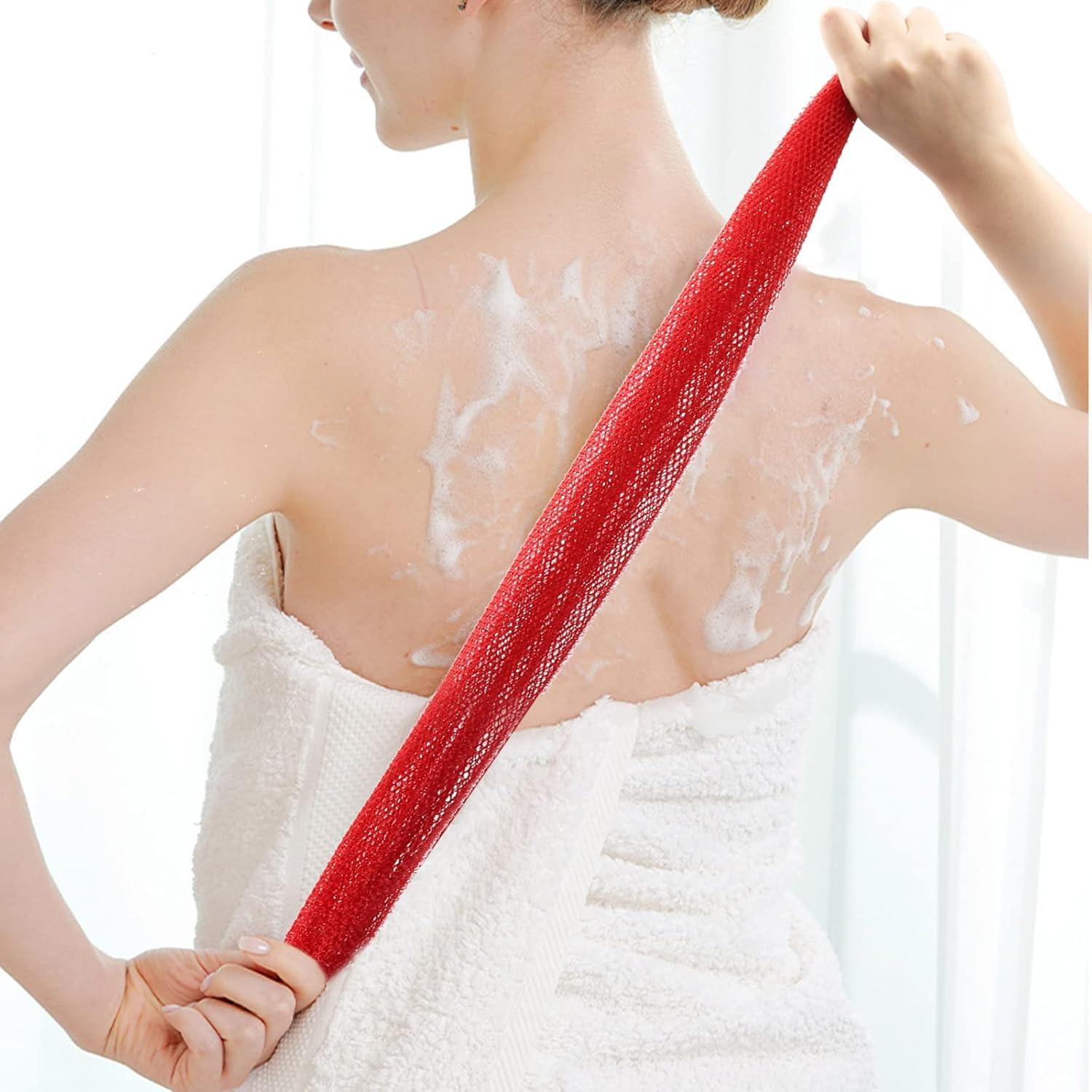 Esponja de Red Africana BTYMS - 6 Piezas Exfoliantes 30x80 cm