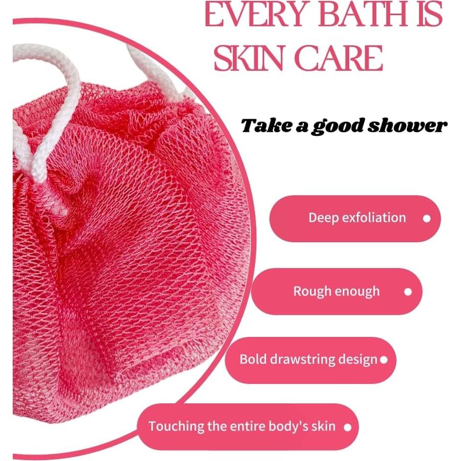 Esponja Exfoliante Africana SPMKTBOZAI Rosa 302 cm