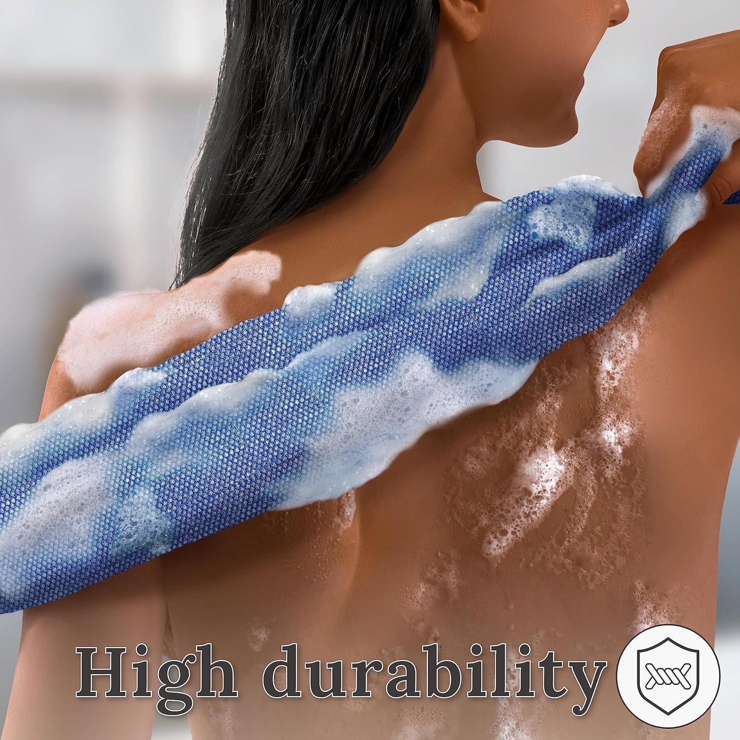 Esponja de Baño Exfoliante MyHomeBody Set de 3 Colores