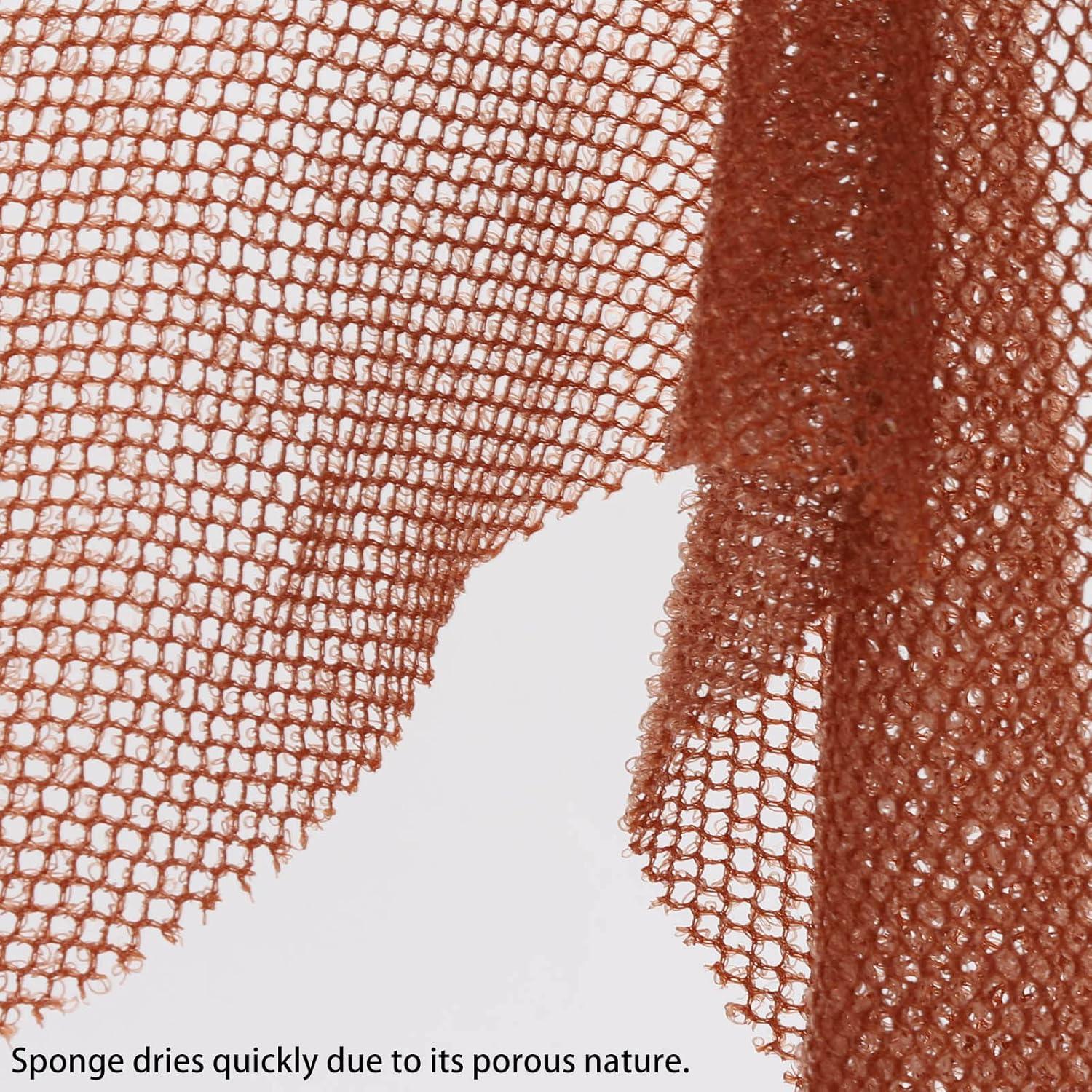 Esponja de Baño Exfoliante Ohlove 20x65cm Nylon para Espalda