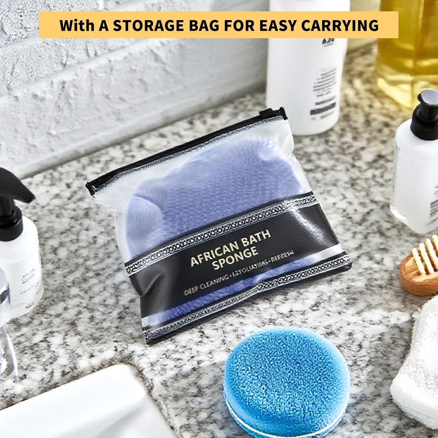 Esponja de Red Africana SpaLands 2 Piezas Exfoliantes 102 cm