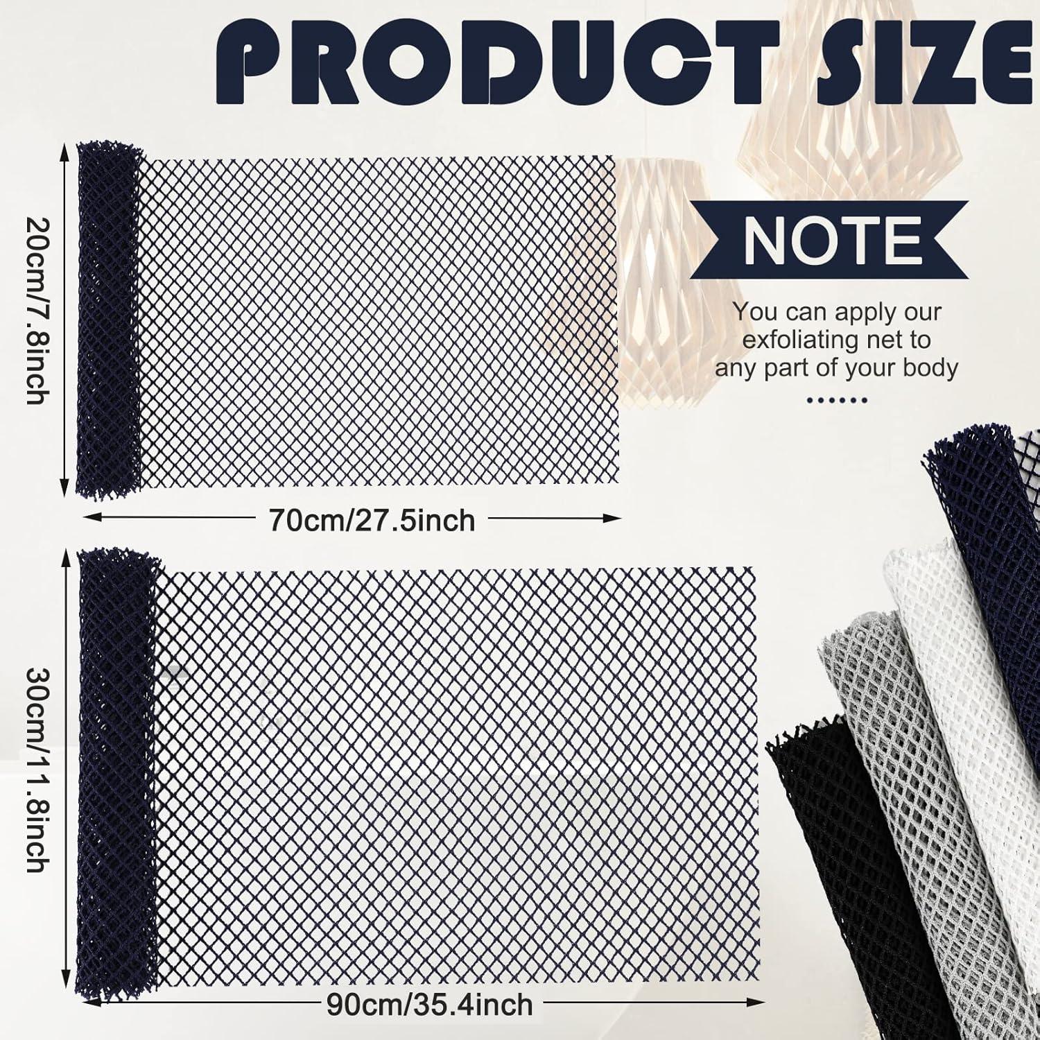 Esponjas de Baño Exfoliantes Breling - 4 Piezas 70.1x19.8 cm