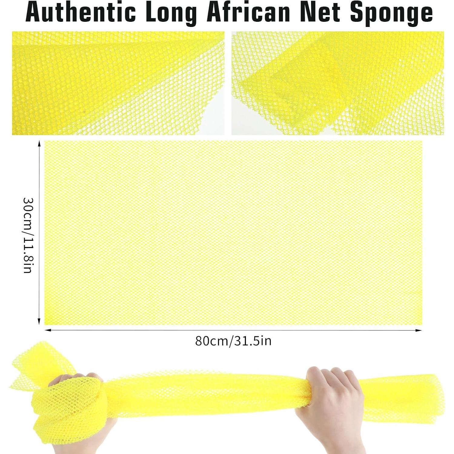 Esponja Exfoliante de Red Africana Lnngub 30x80cm Nylon
