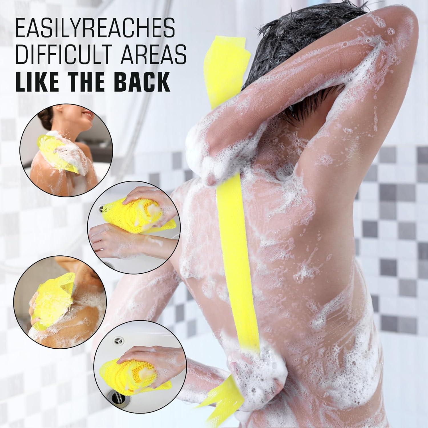 Esponja Exfoliante de Red Africana Lnngub 30x80cm Nylon