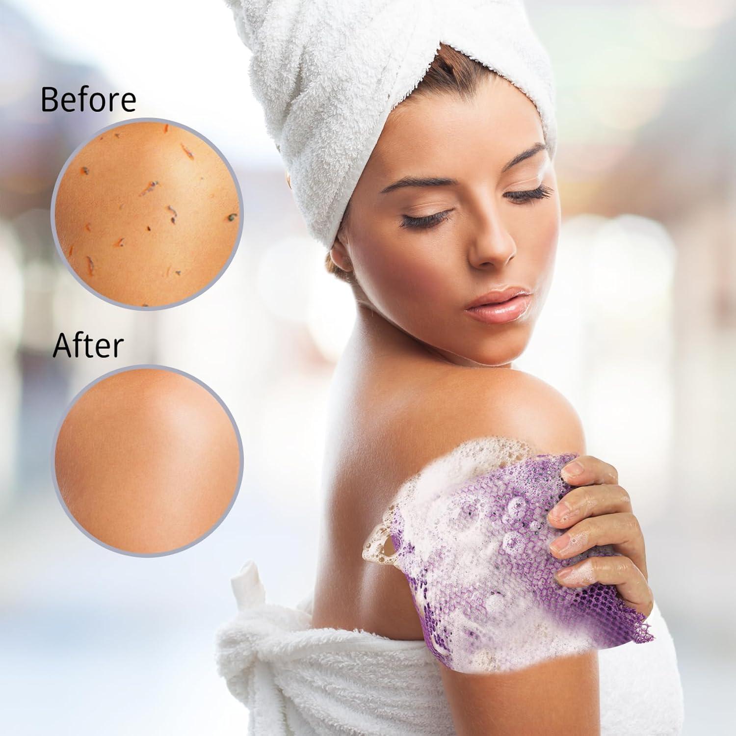 Paquete de 2 Esponjas de Red Africana QIANCAIWANG 63.5x20.3cm