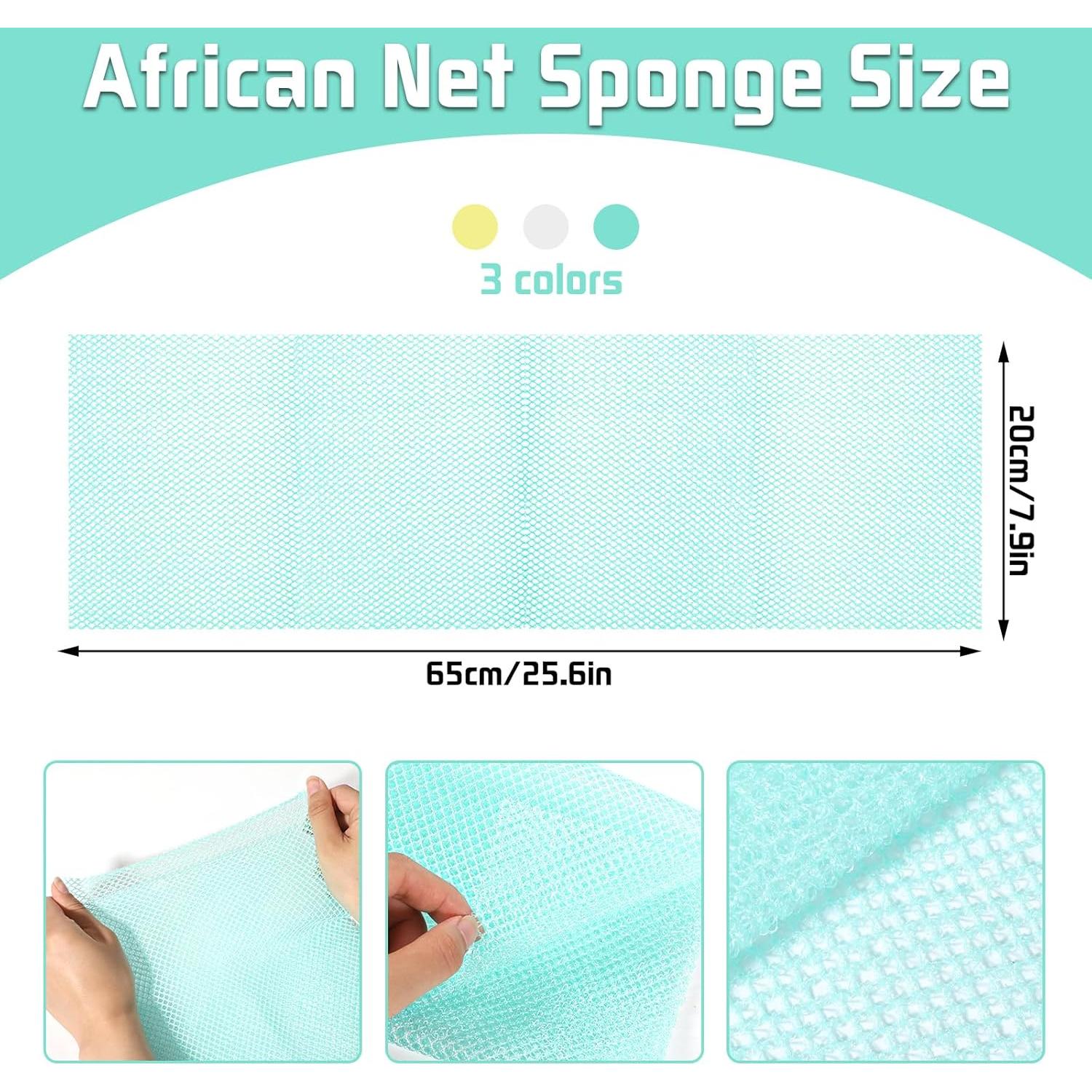 Juego de Guantes Exfoliantes WSICSE - 3 Pares y 3 Esponjas