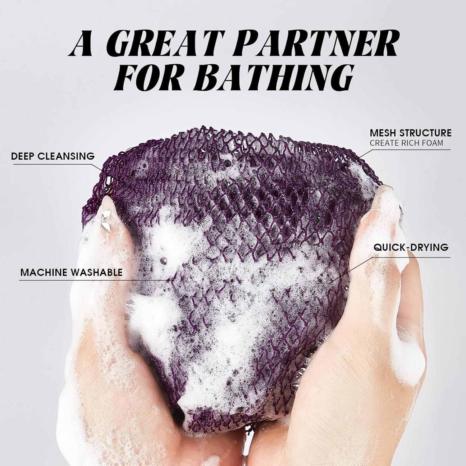 Esponja de Red Africana TAEERY Exfoliante Corporal 34.7 cm