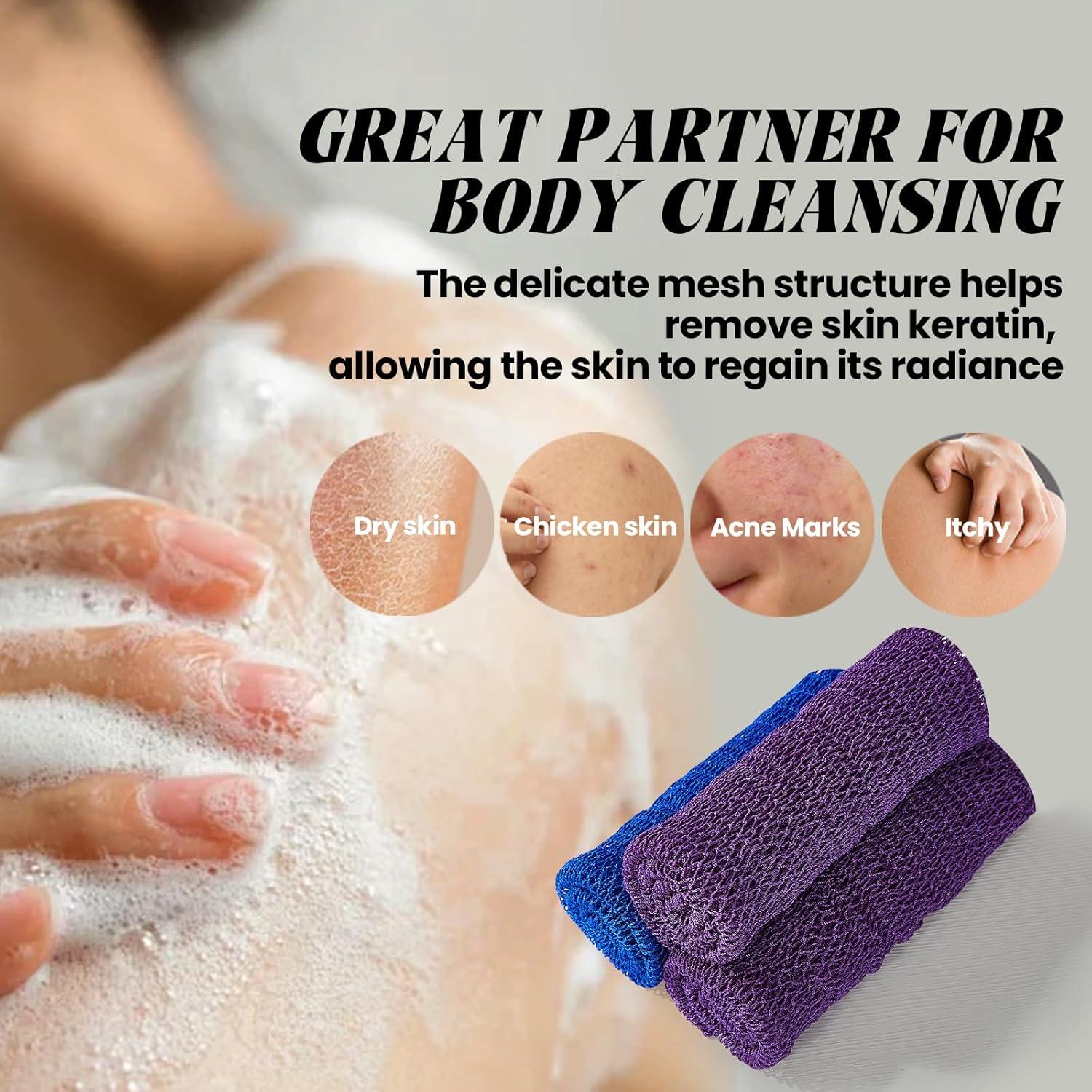 Esponja de Red Africana TAEERY Exfoliante Corporal 34.7 cm