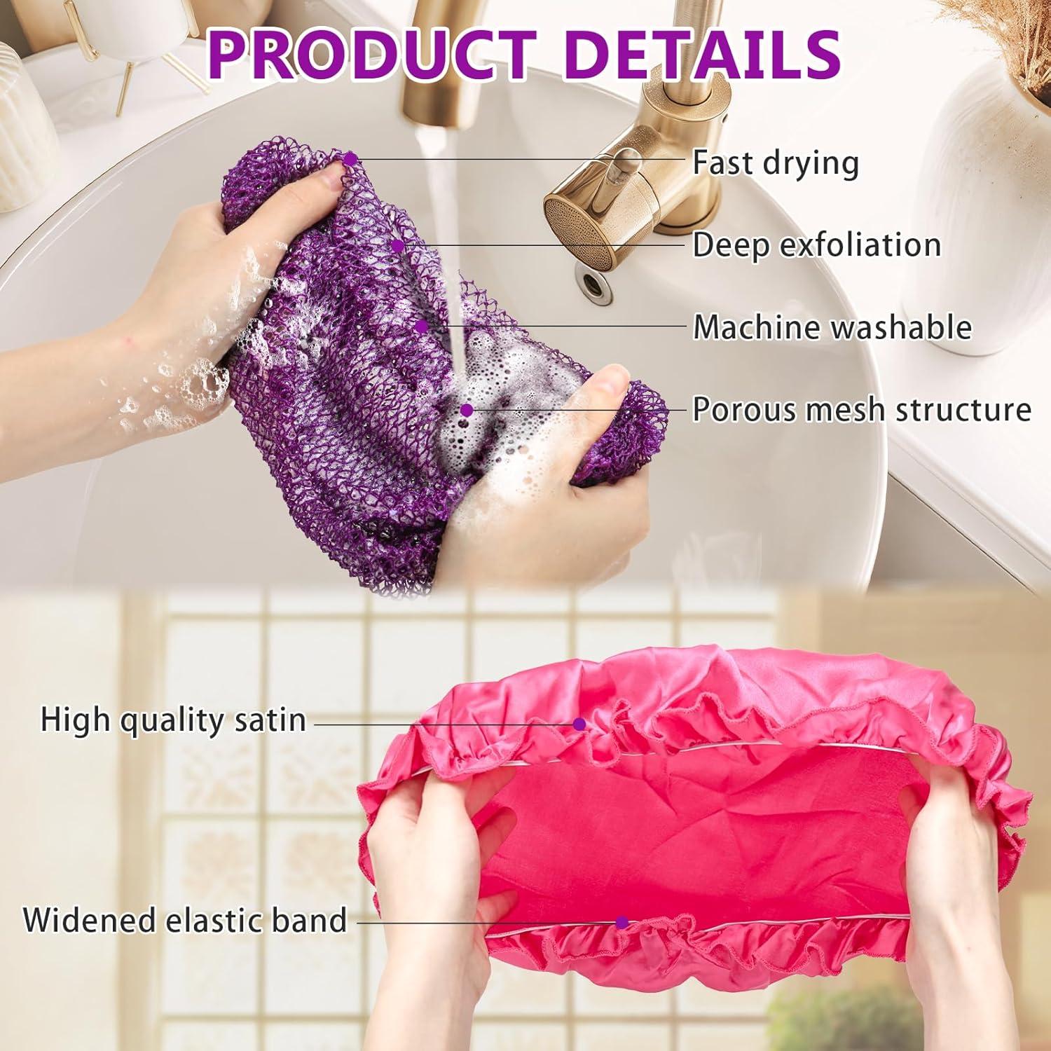 Esponja Exfoliante Africana MISSLILI para Cuerpo 89-109 cm