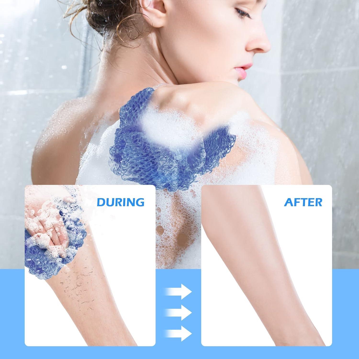 Esponja Exfoliante Africana Zerwhil - Paquete de 2, 79 cm