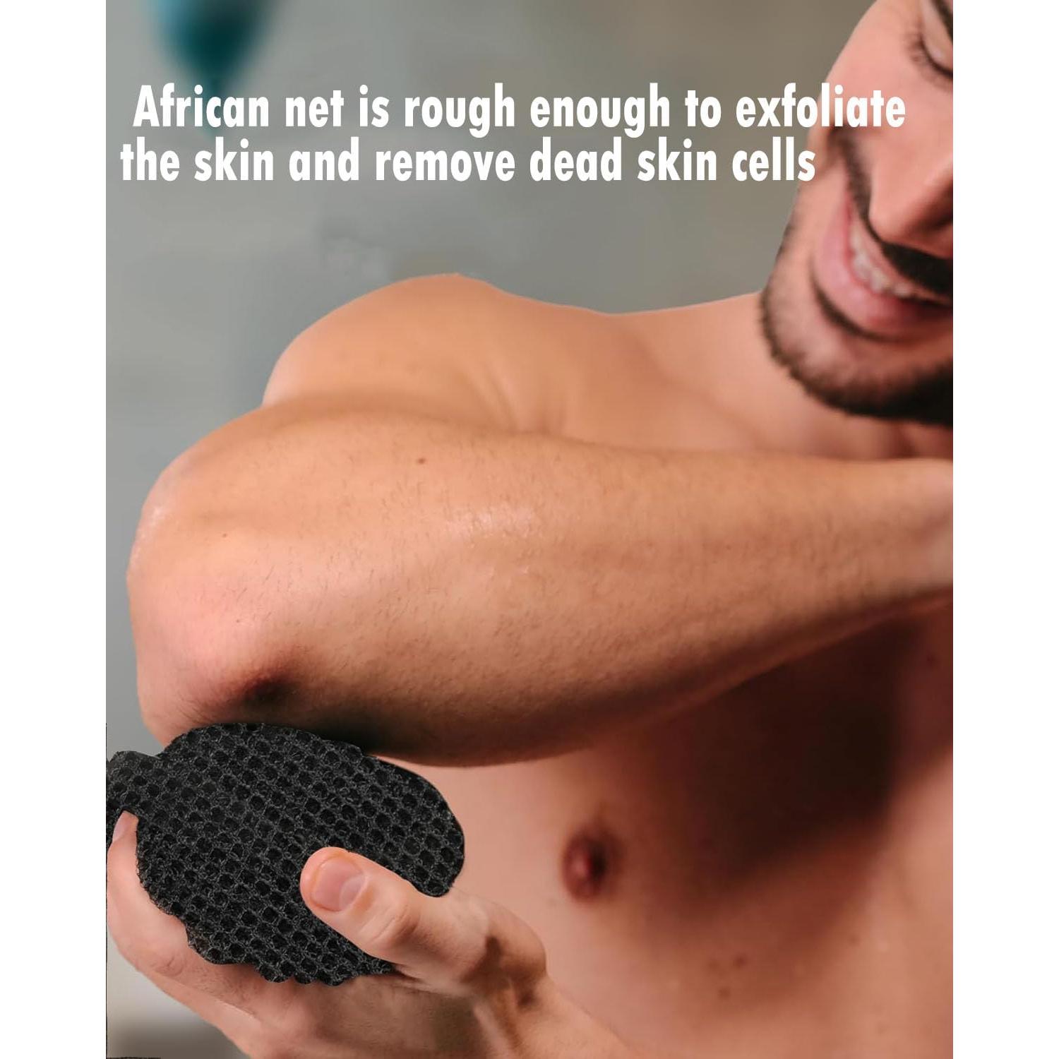 Esponja Exfoliante Africana Shaoguang 83.82 cm 4 Piezas