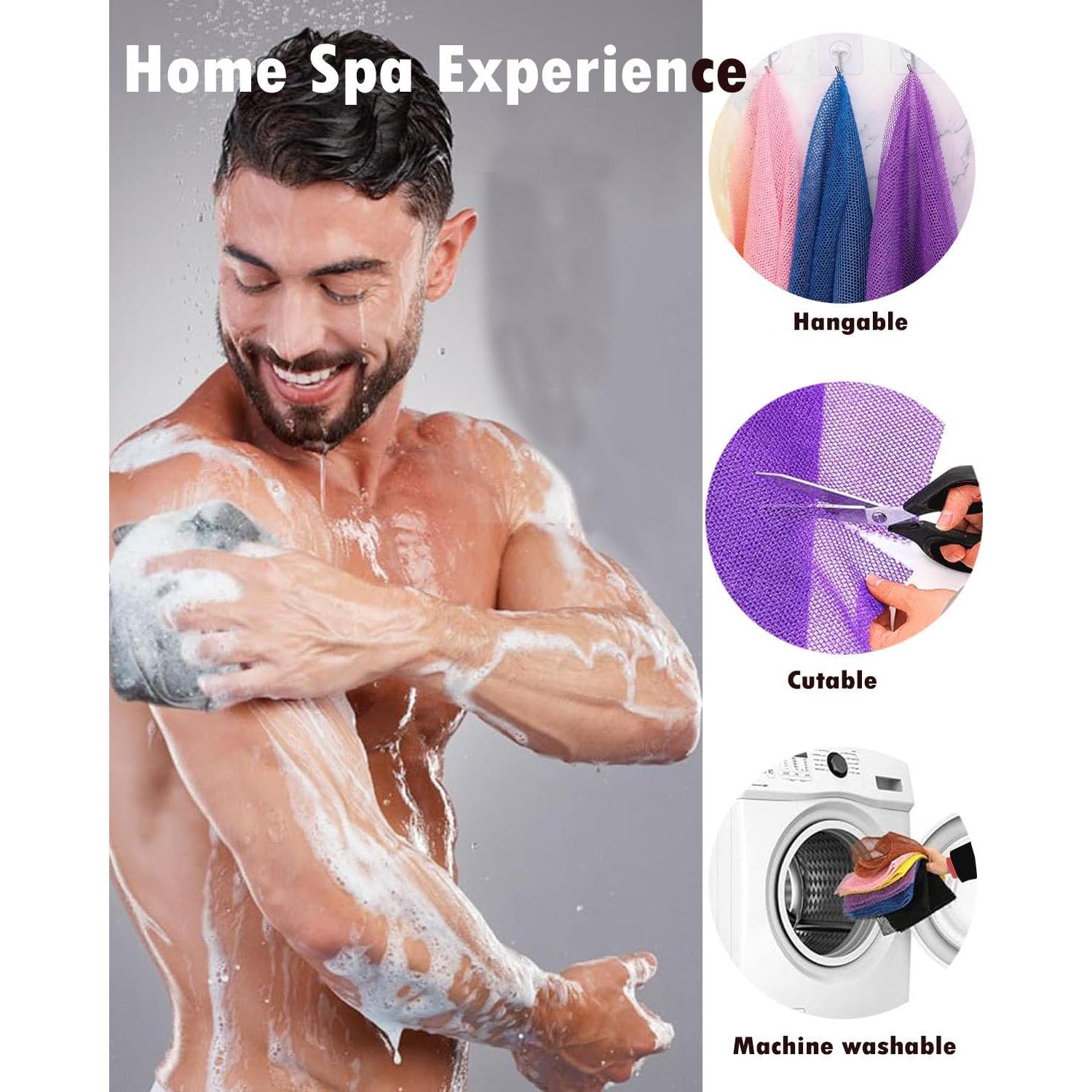 Esponja Exfoliante Africana Shaoguang 83.82 cm 4 Piezas