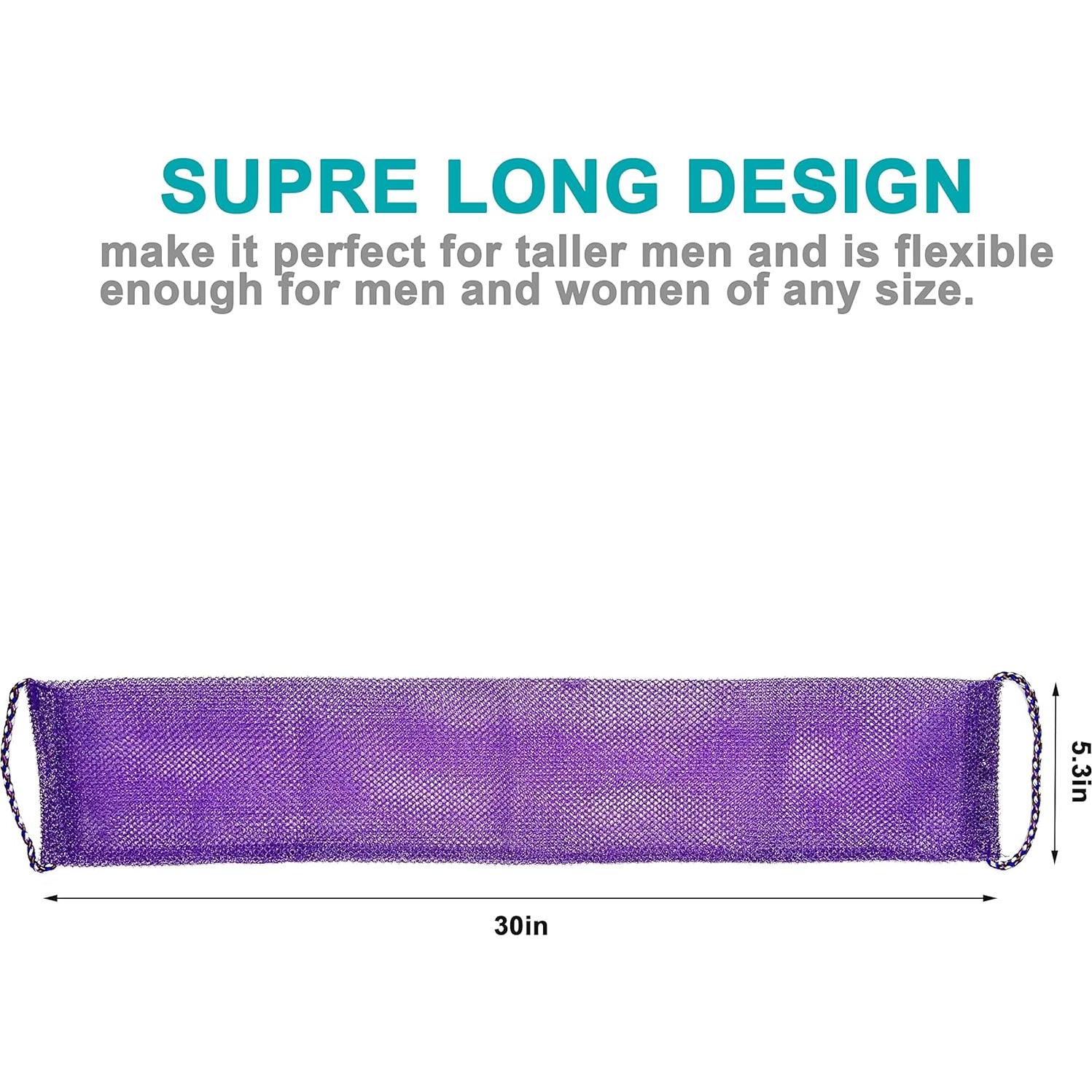 Esponja Exfoliante para Espalda Mr.Cui'shop - 76x13.5cm Doble Cara