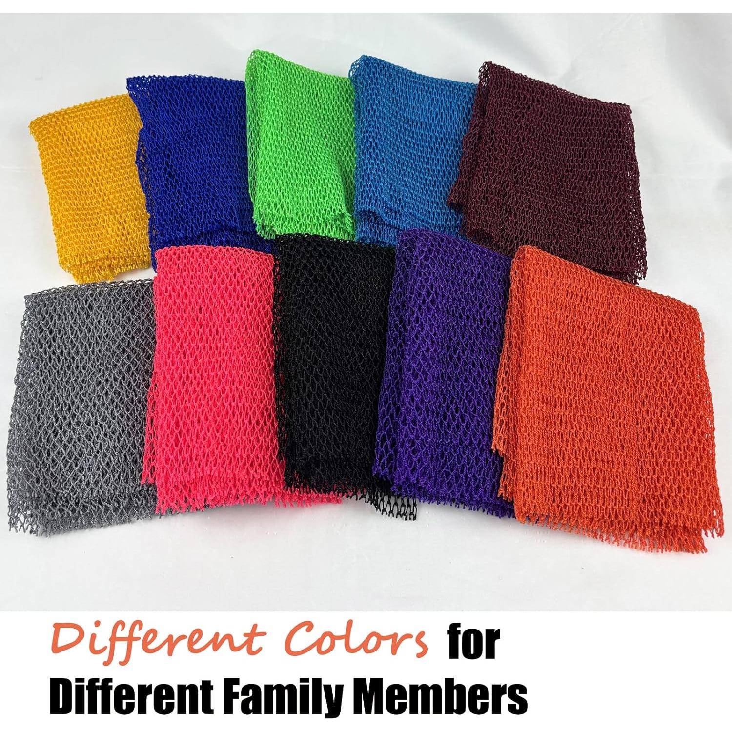 Esponja Exfoliante Africana Neboca Rosa y Negro 25x16.6cm