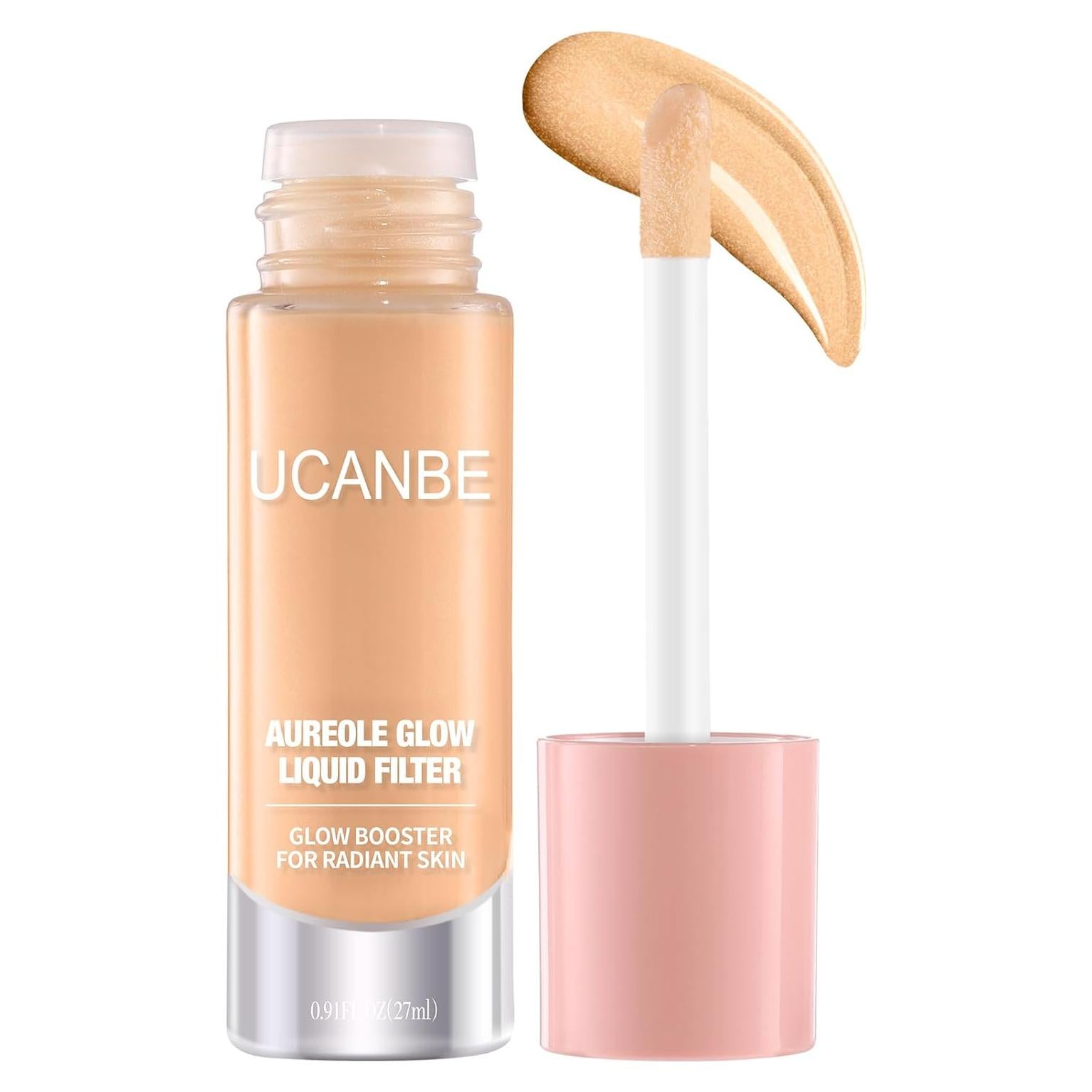 Filtro Líquido Halo Glow UCANBE 25.7g - Brillo Champagne