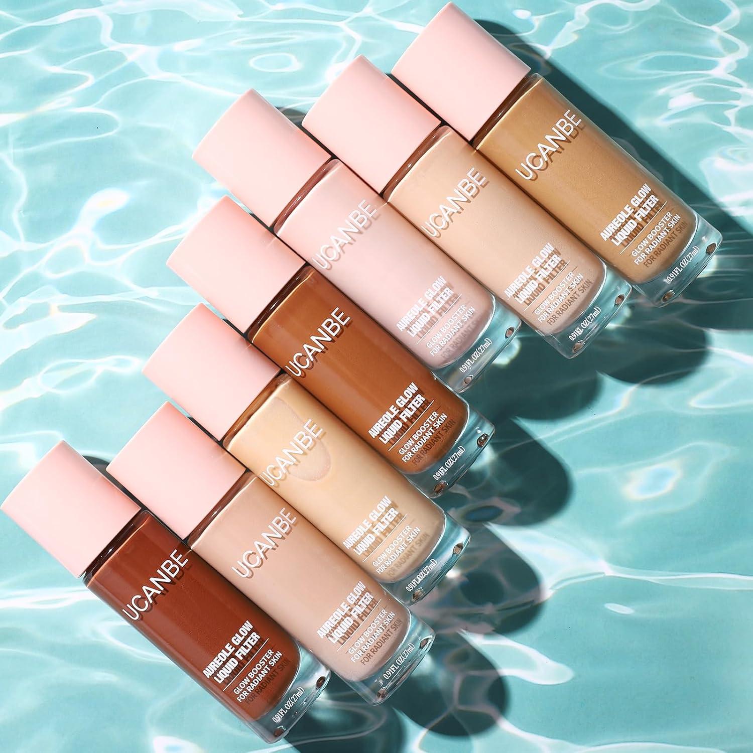 Filtro Líquido Halo Glow UCANBE 25.7g - Brillo Champagne