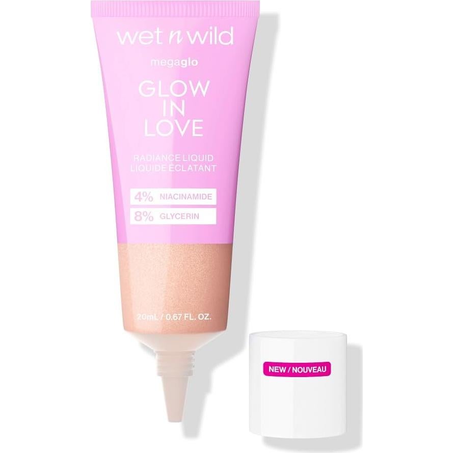 Iluminador Líquido Wet n Wild Mega Glo 60g - Oro Claro, Vegano
