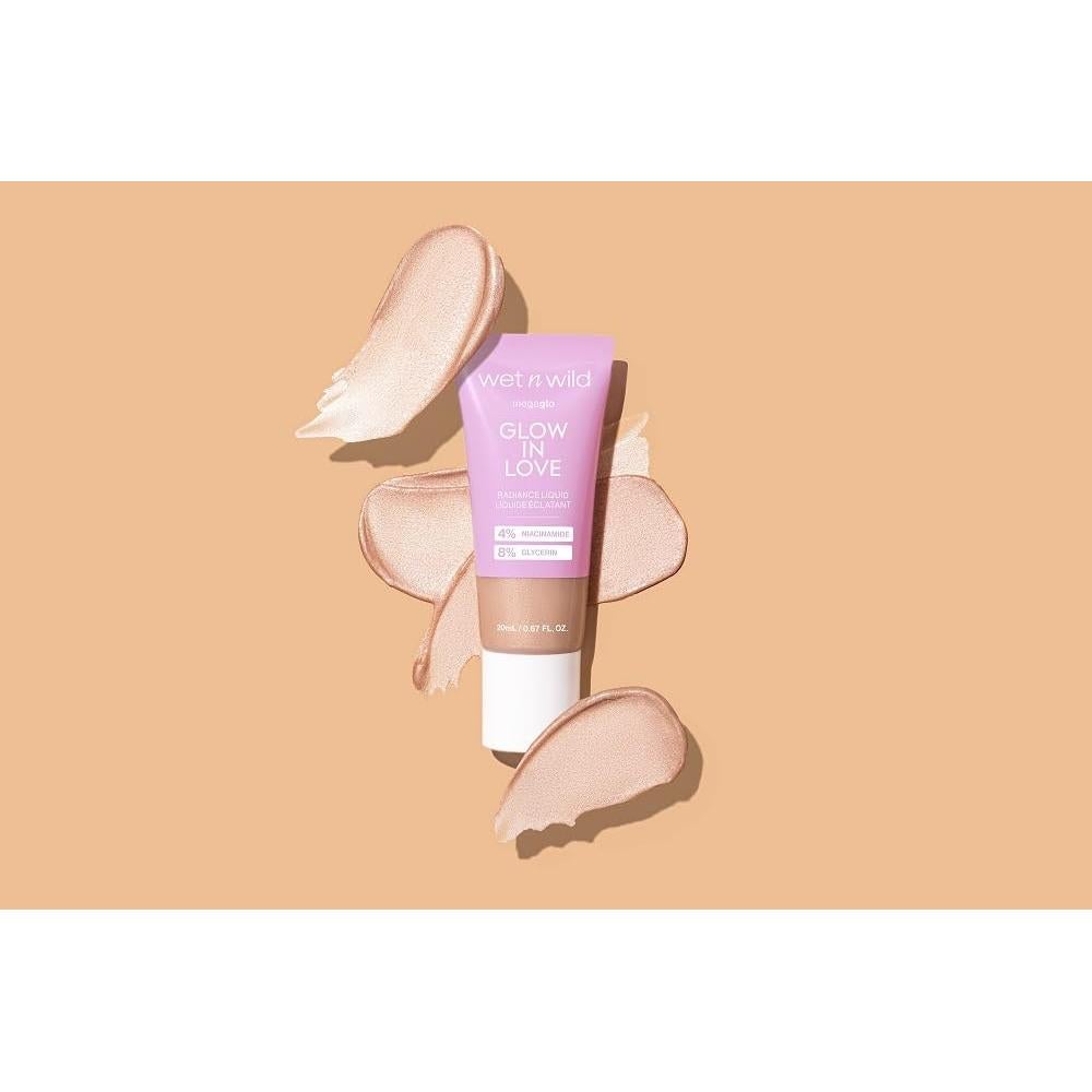 Iluminador Líquido Wet n Wild Mega Glo 60g - Oro Claro, Vegano