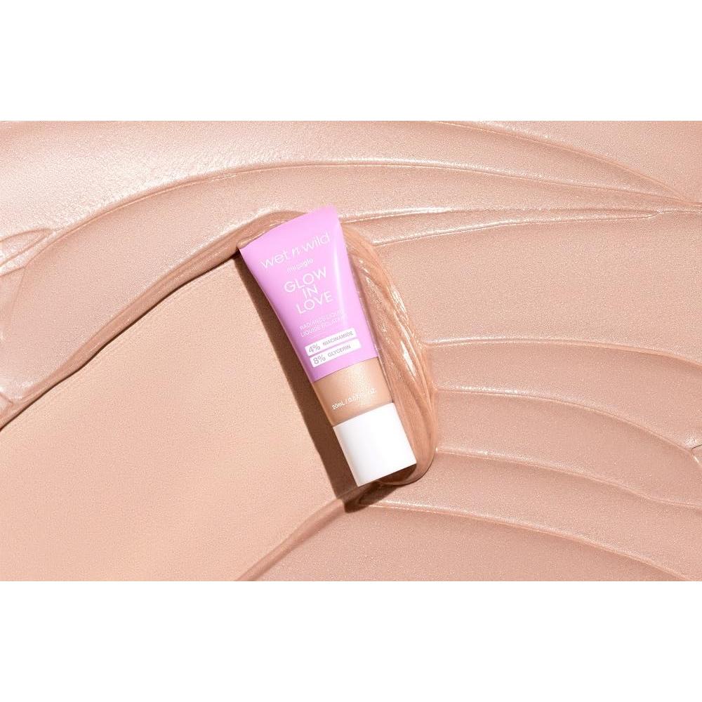 Iluminador Líquido Wet n Wild Mega Glo 60g - Oro Claro, Vegano