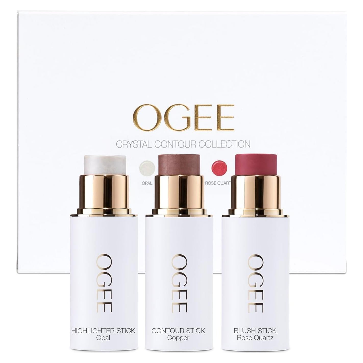 Trío de Stick Facial Ogee - Colección Contorno Orgánico