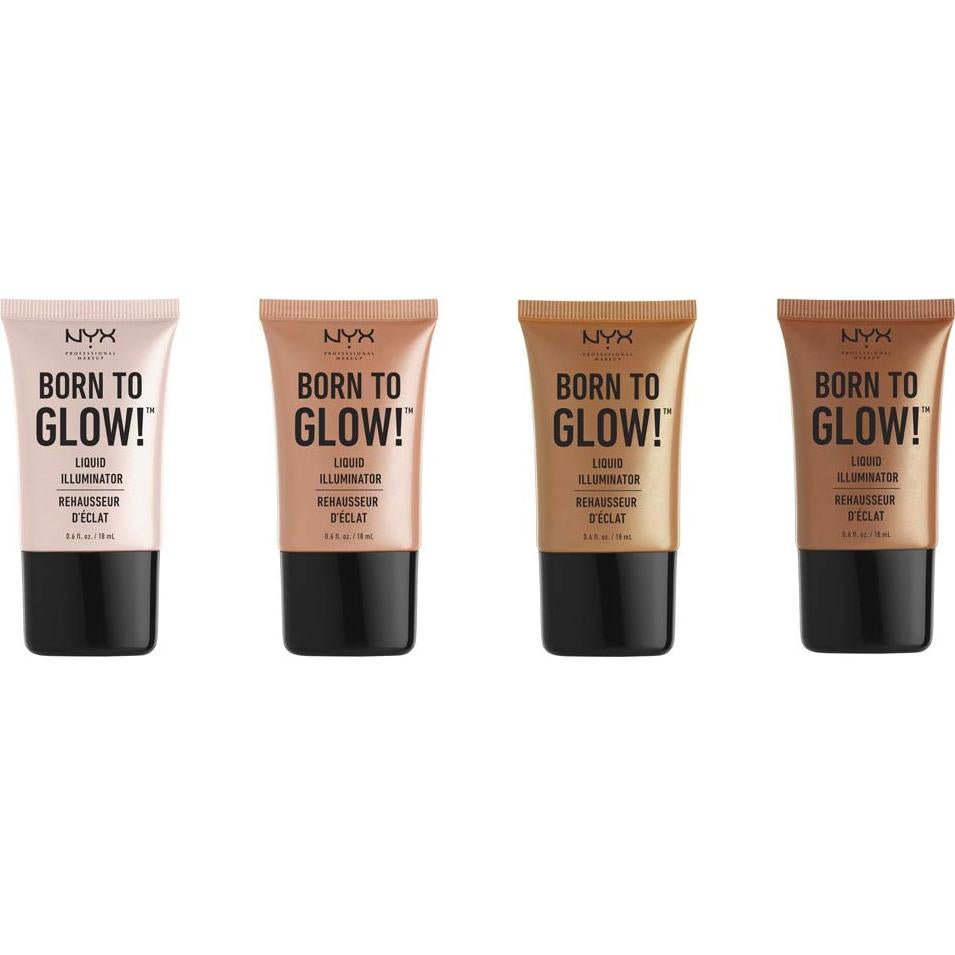 Iluminador Líquido NYX Professional Makeup 17g Diosa Del Sol