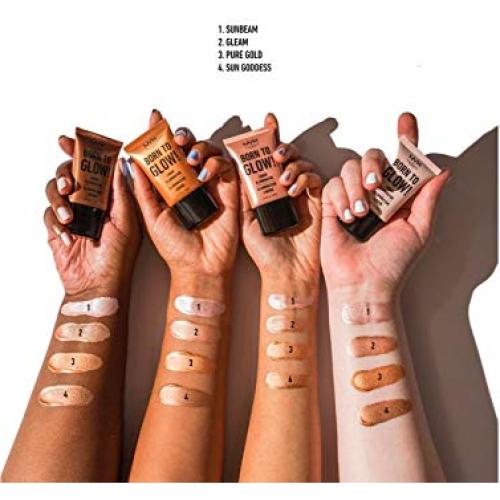 Iluminador Líquido NYX Professional Makeup 17g Diosa Del Sol