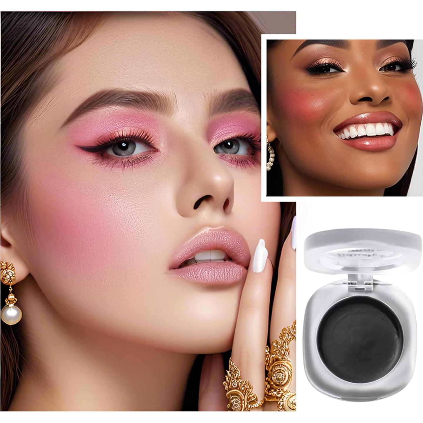 Rubor Cambiante HUDABABY #02 Rosa, Maquillaje Hidratante 40g